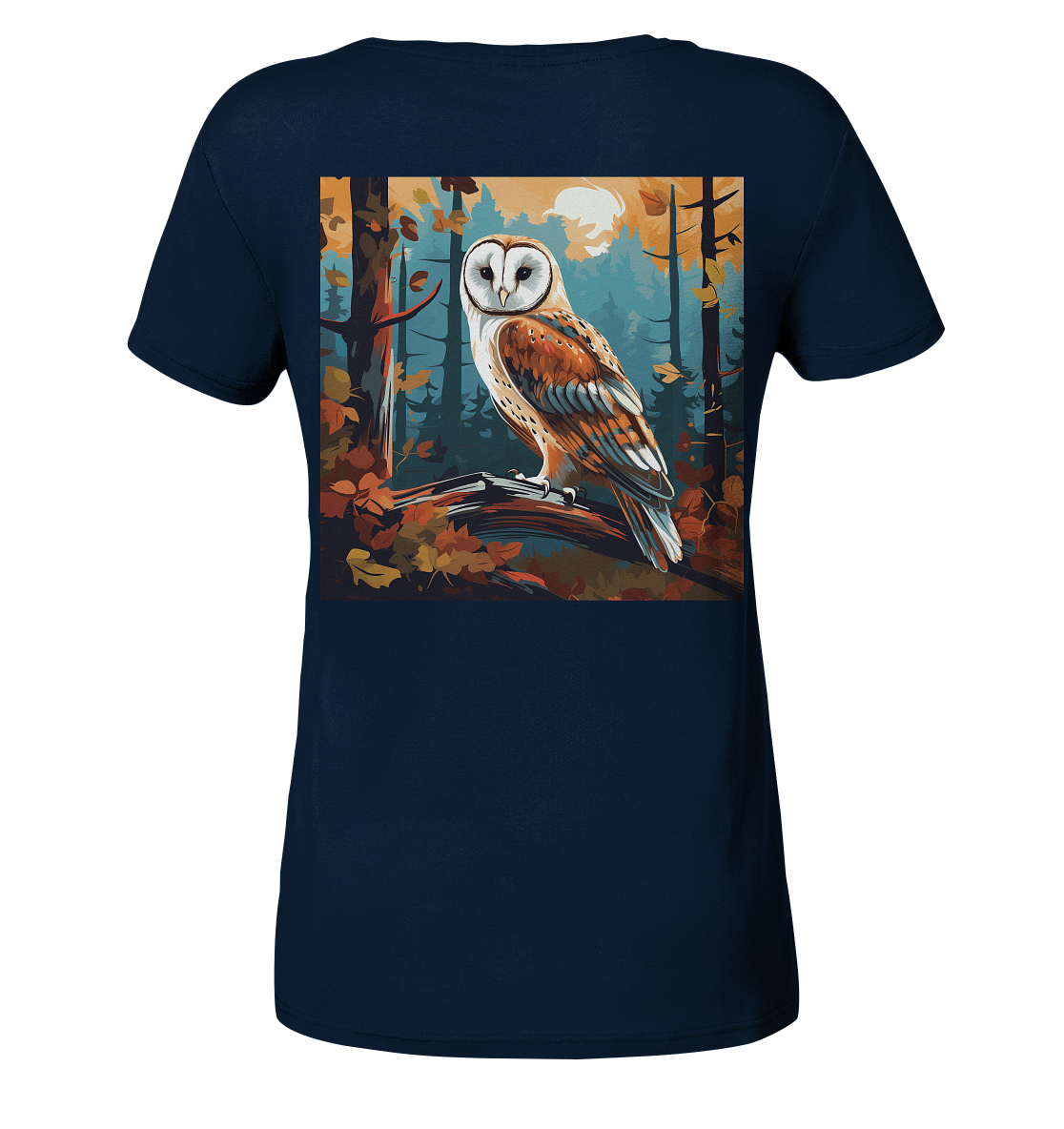 Barn owl - Ladies Organic Shirt