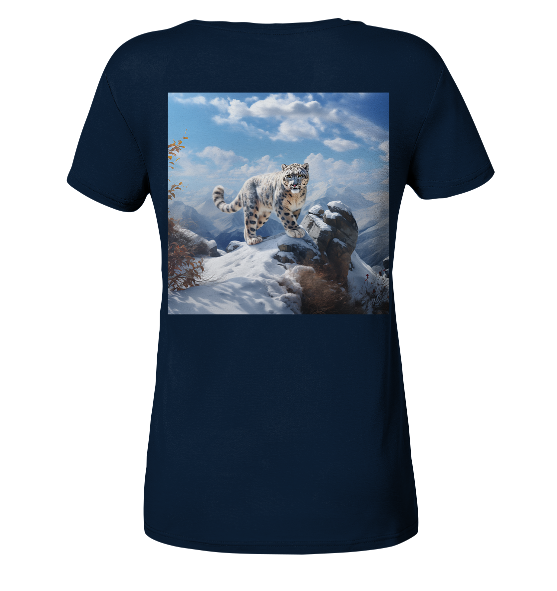 Snow Leopard - Ladies Organic Shirt