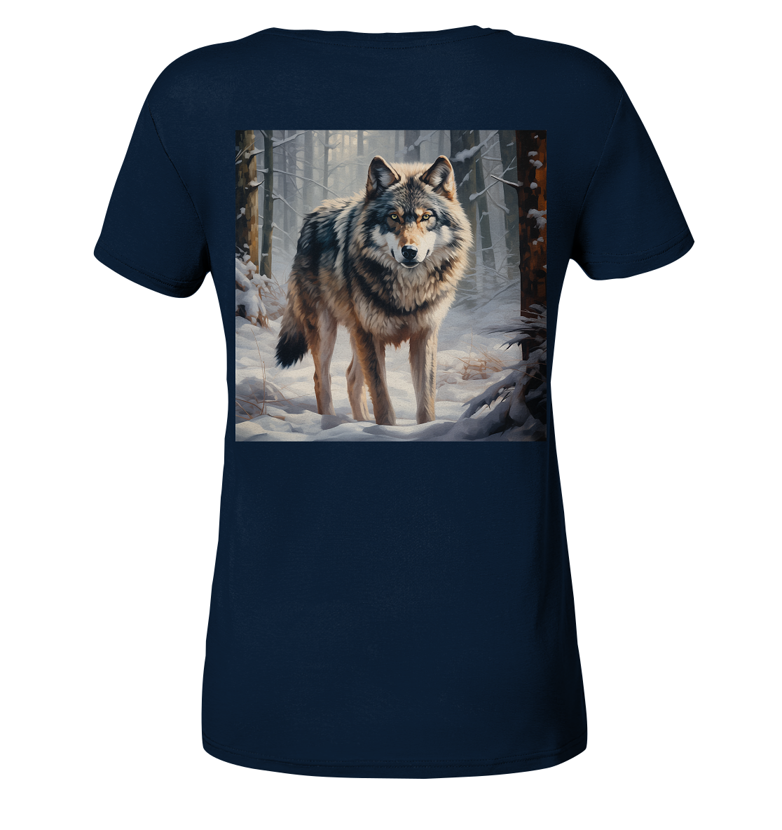 Wolf - Ladies Organic Shirt