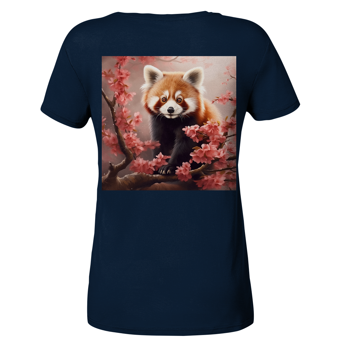 Red panda - Ladies Organic Shirt