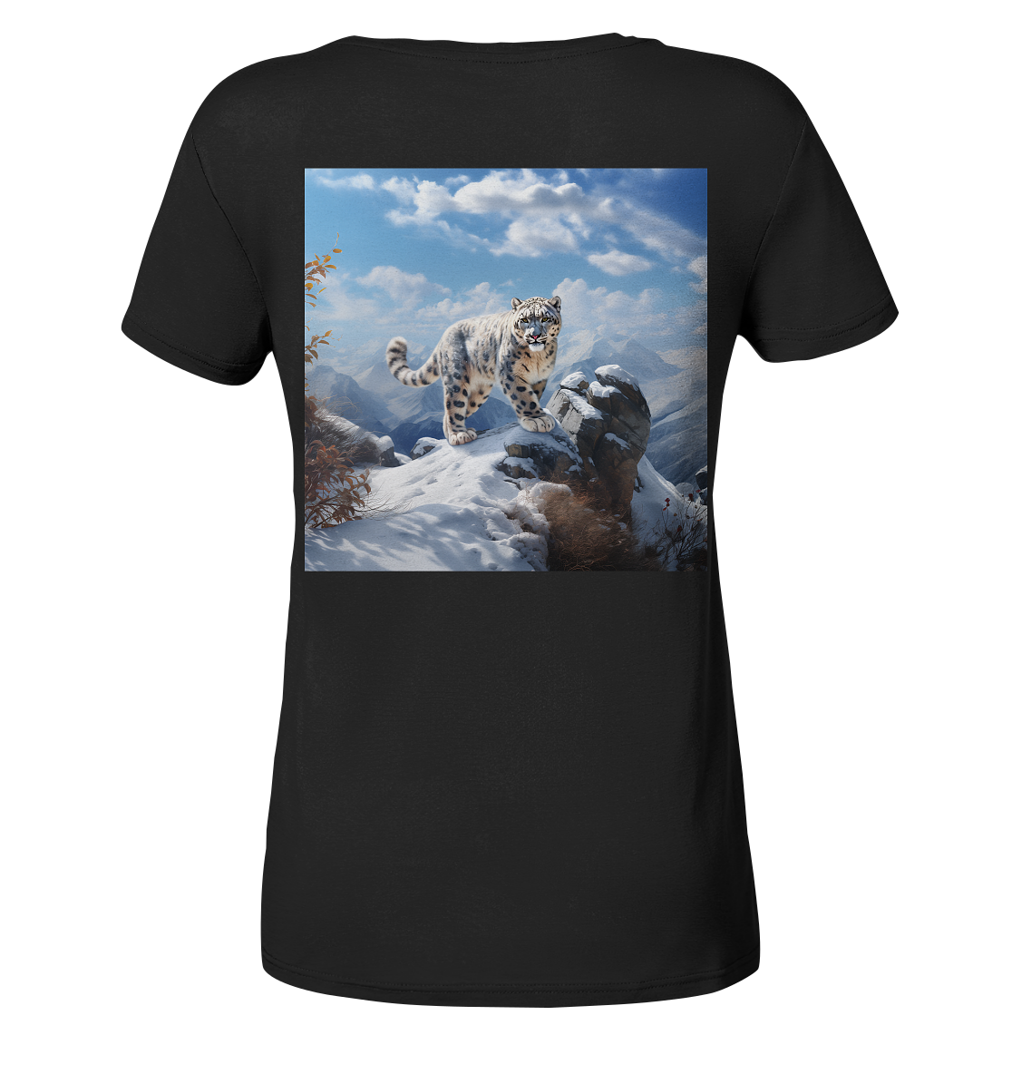 Snow Leopard - Ladies Organic Shirt