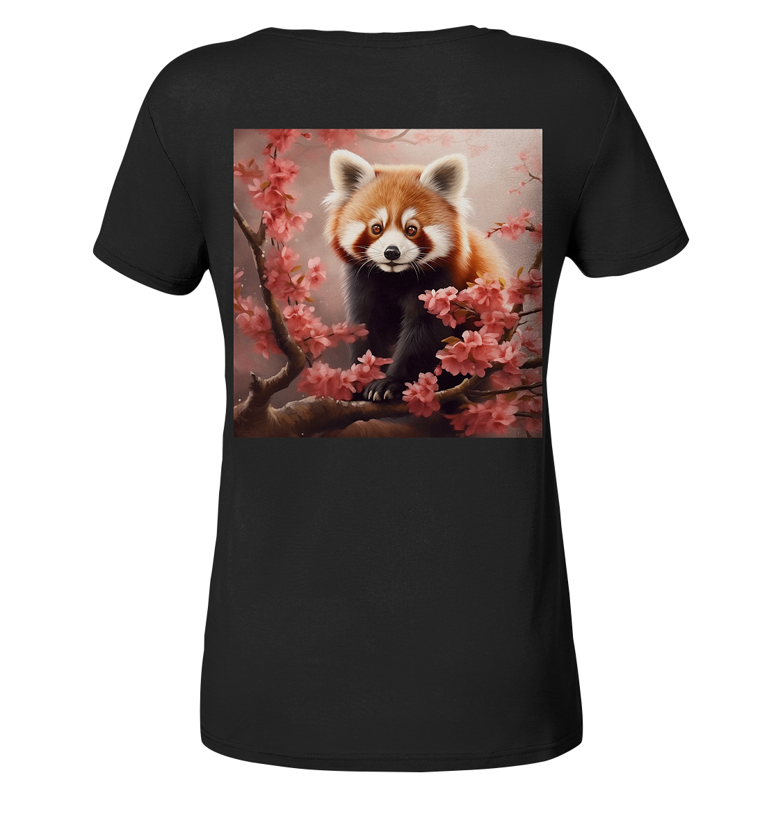 Red panda - Ladies Organic Shirt