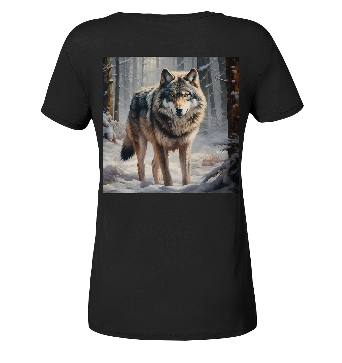 Wolf - Ladies Organic Shirt