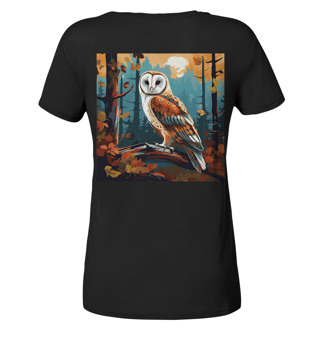 Barn owl - Ladies Organic Shirt