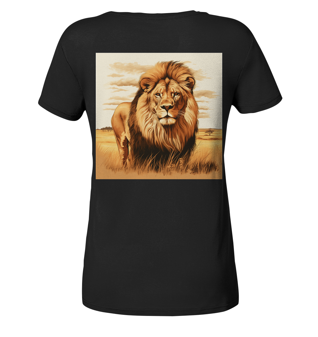 Lion - Ladies Organic Shirt