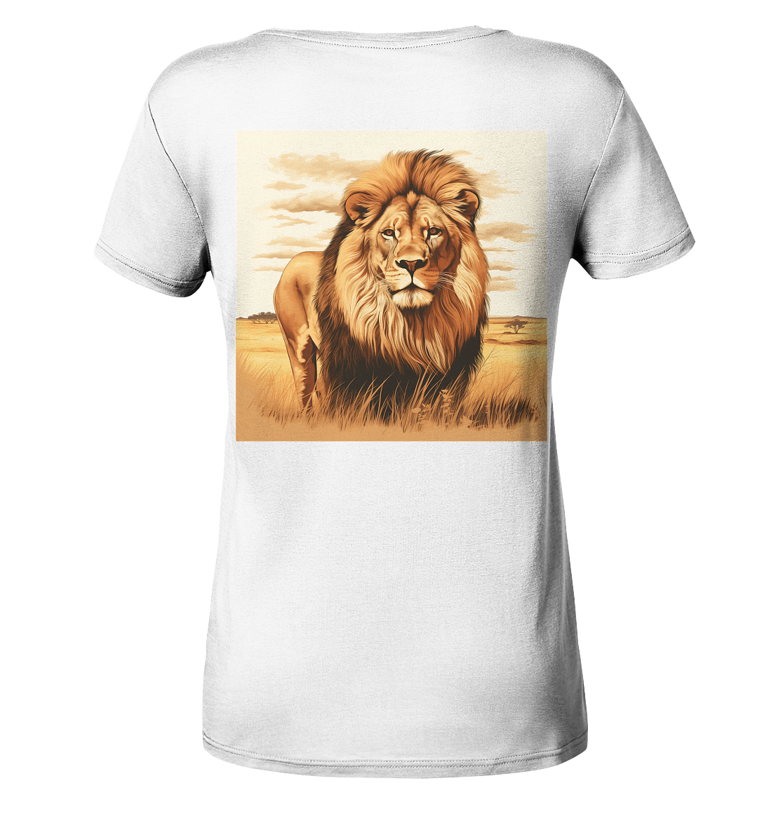 Lion - Ladies Organic Shirt