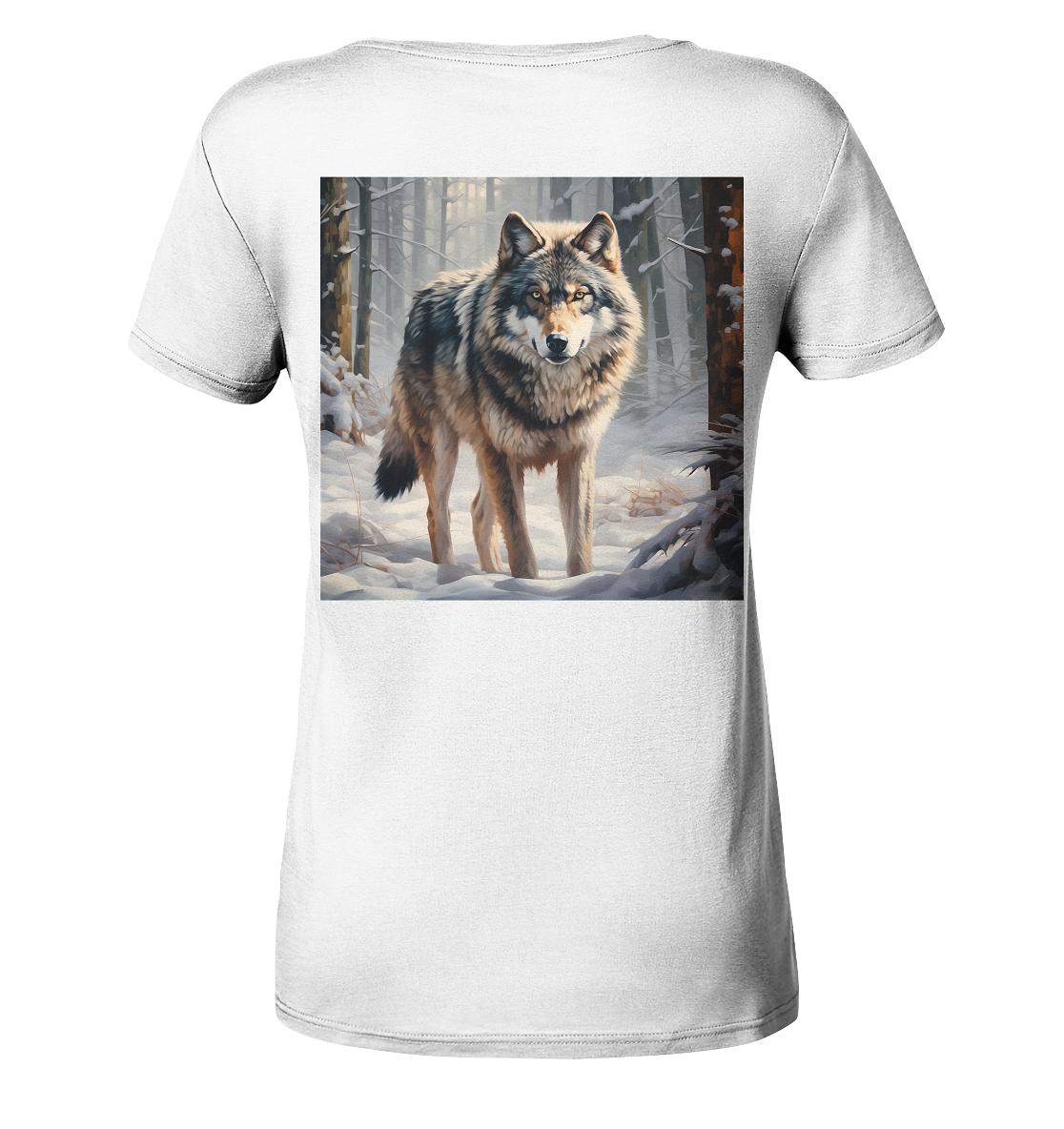 Wolf - Ladies Organic Shirt