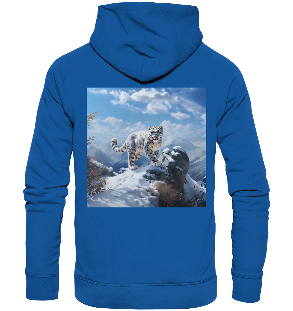 Snow Leopard - Organic Hoodie
