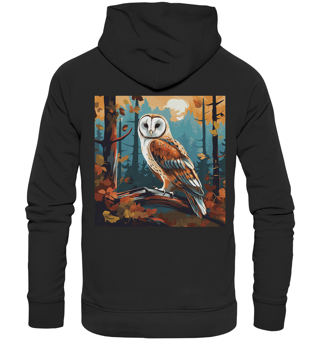 Barn owl - Organic Hoodie