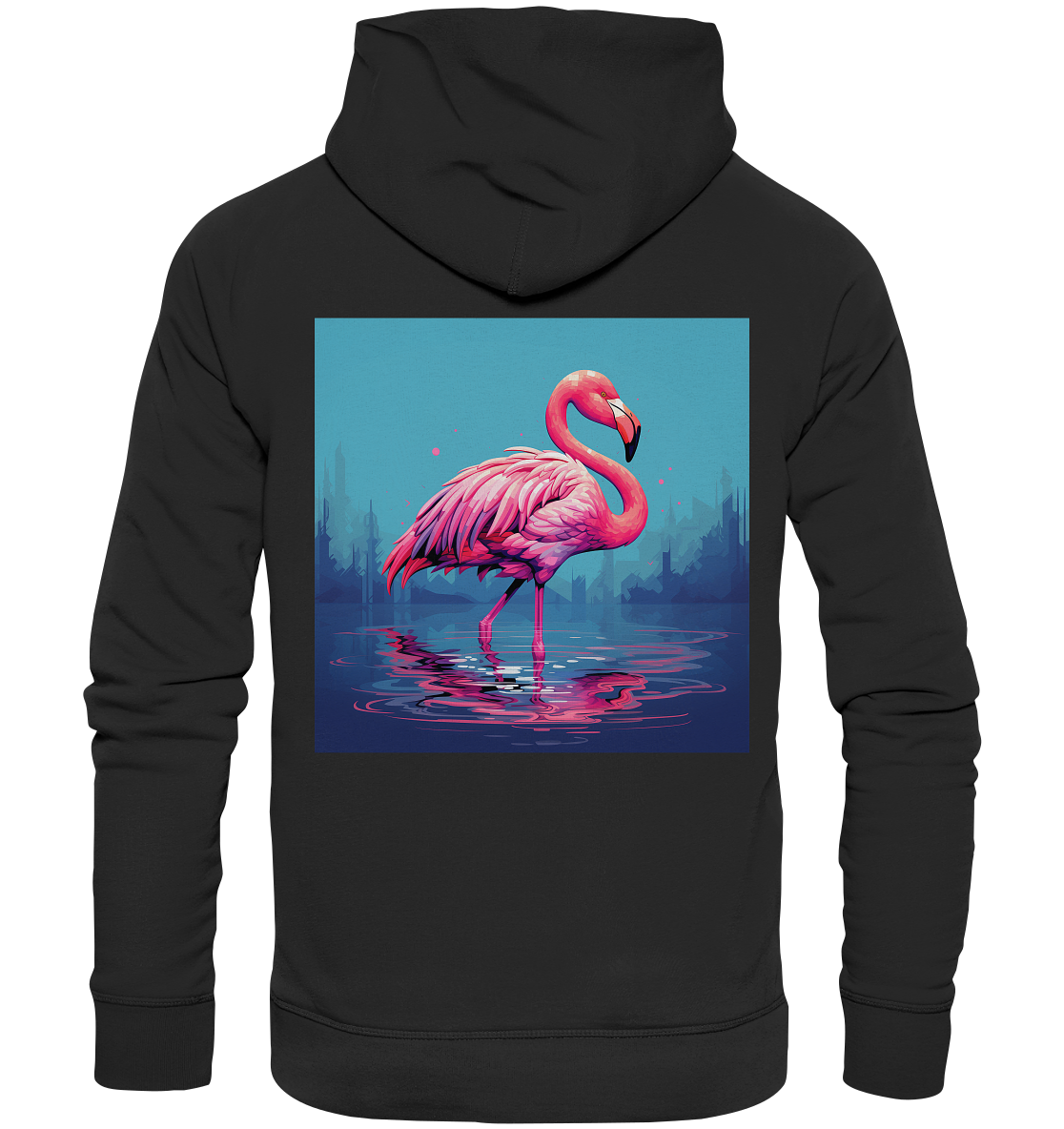 Flamingo - Organic Hoodie