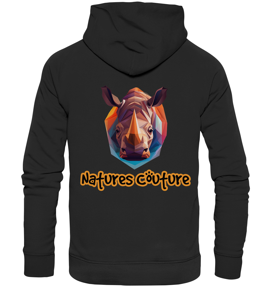 Logo Orange - Organic Hoodie