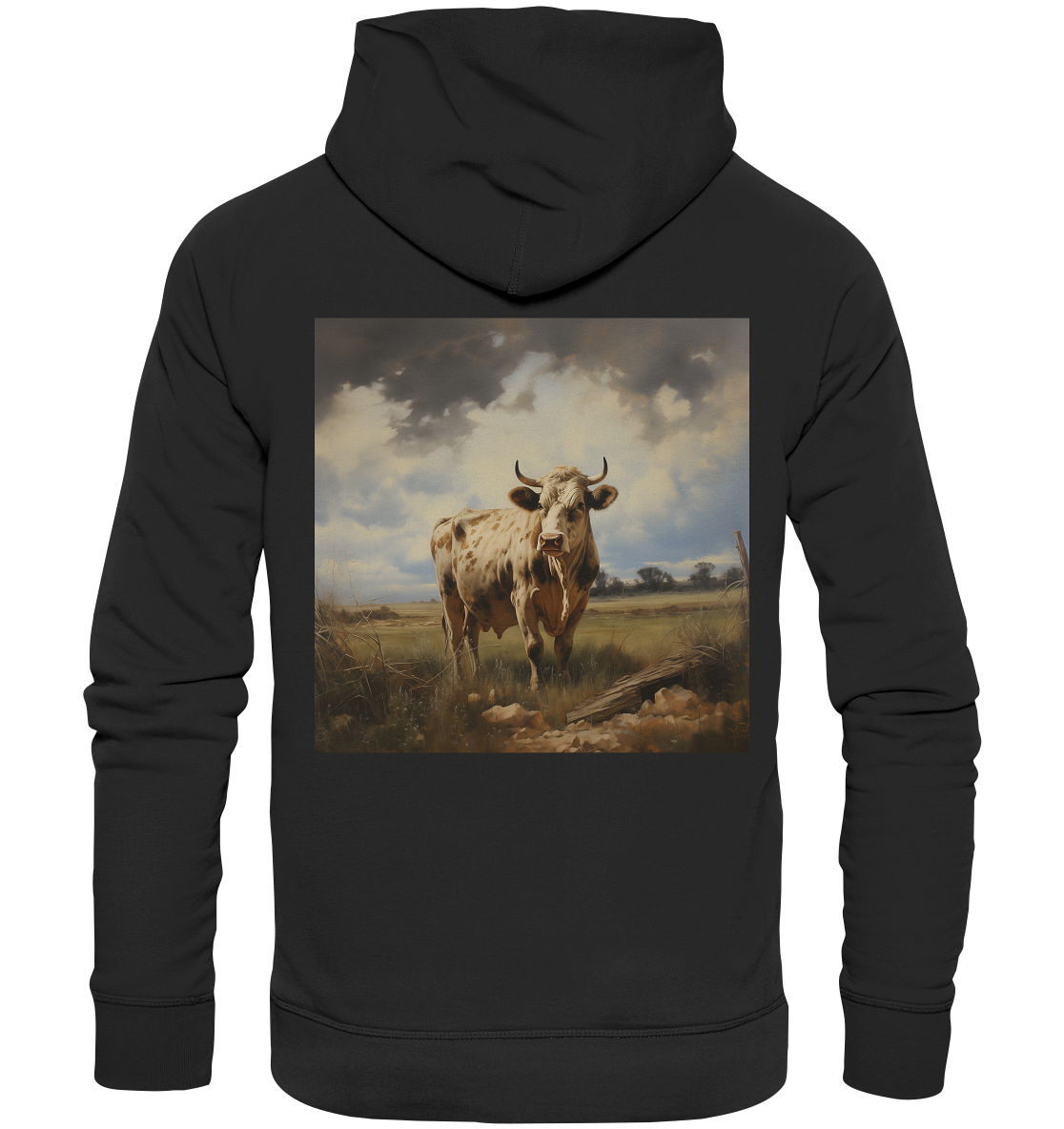 Cow - Organic Hoodie