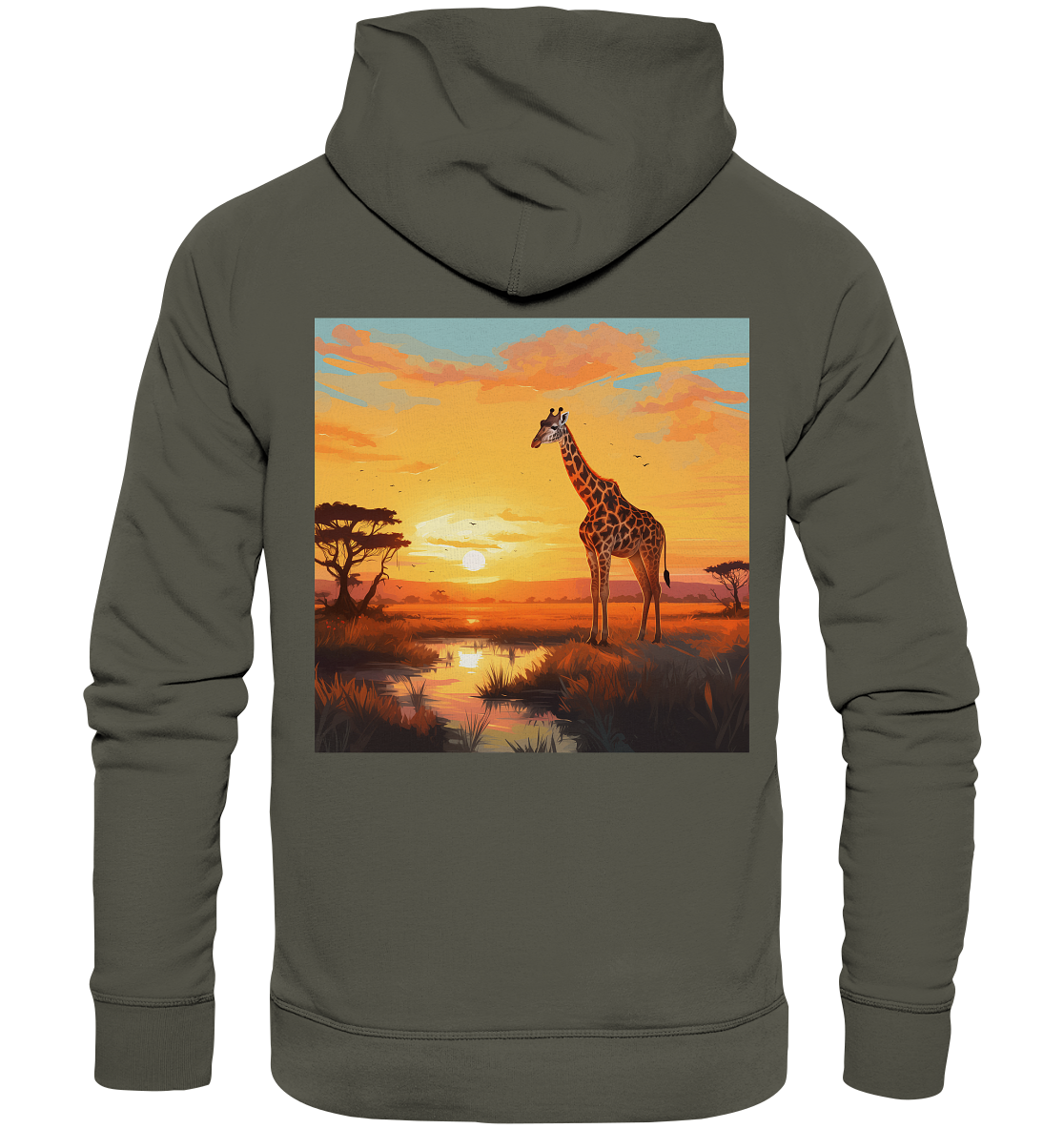 Giraffe - Organic Hoodie