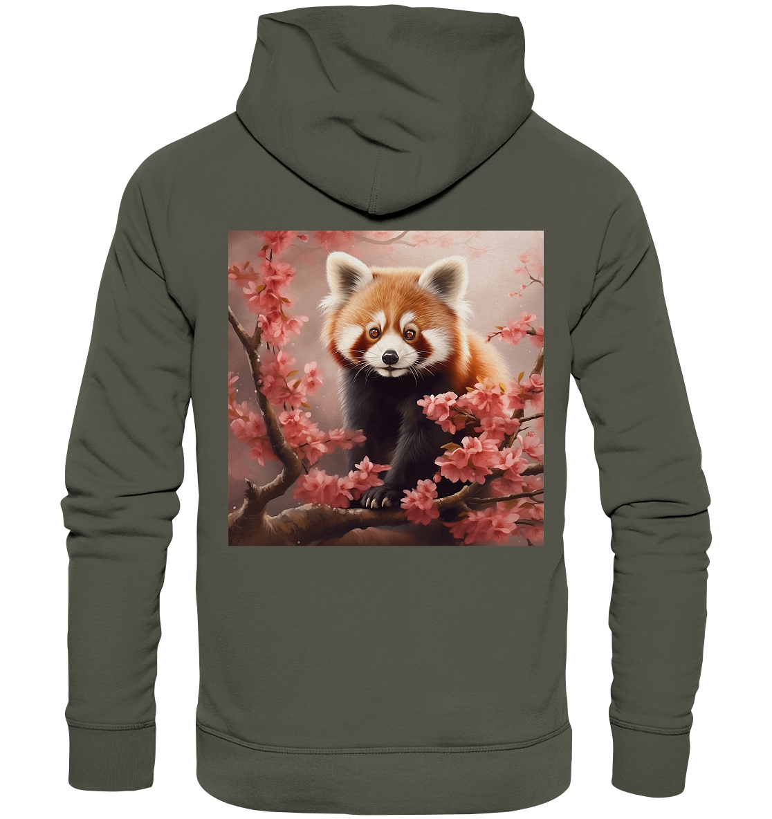 Red panda - Organic Hoodie