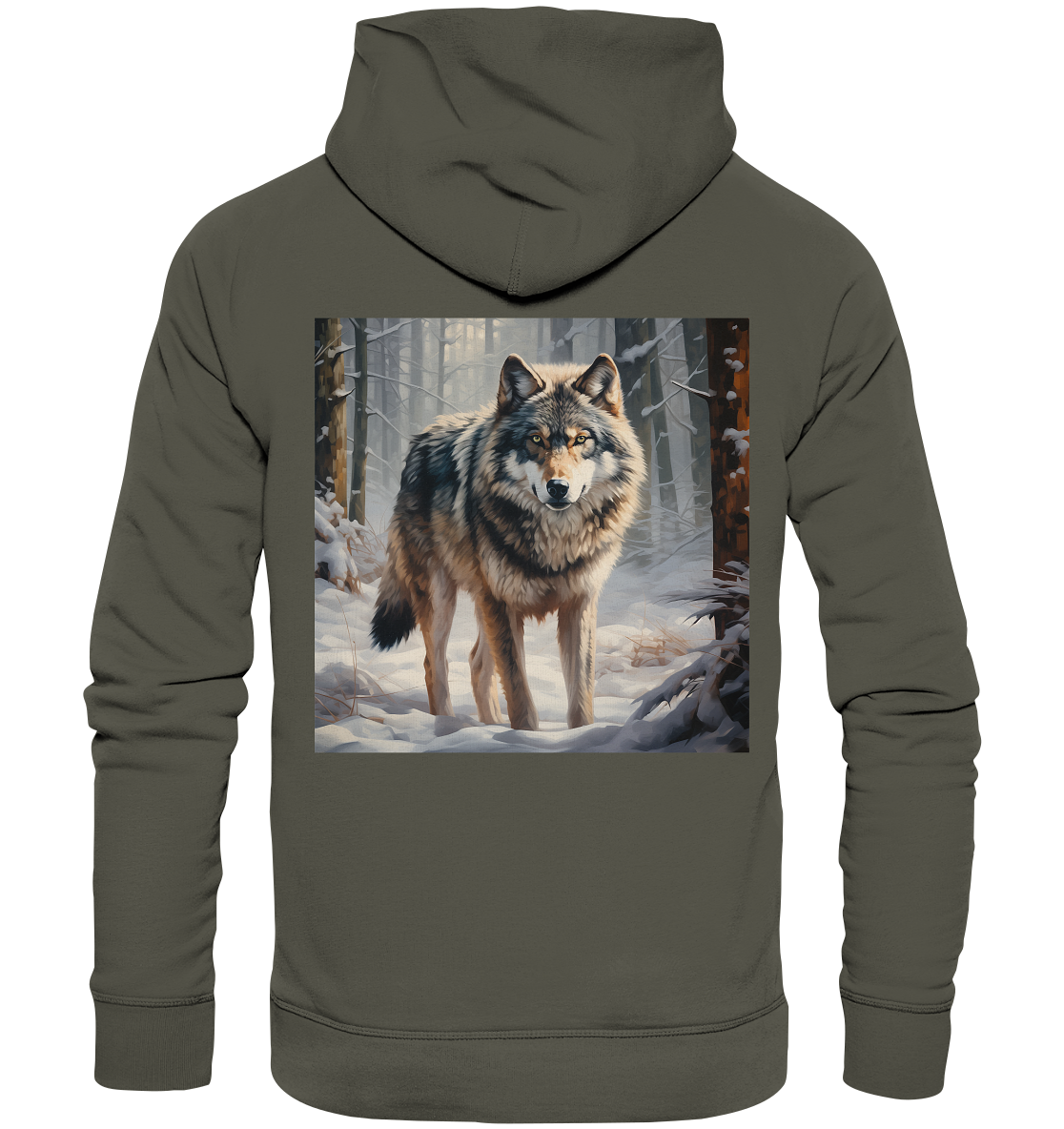 Wolf - Organic Hoodie