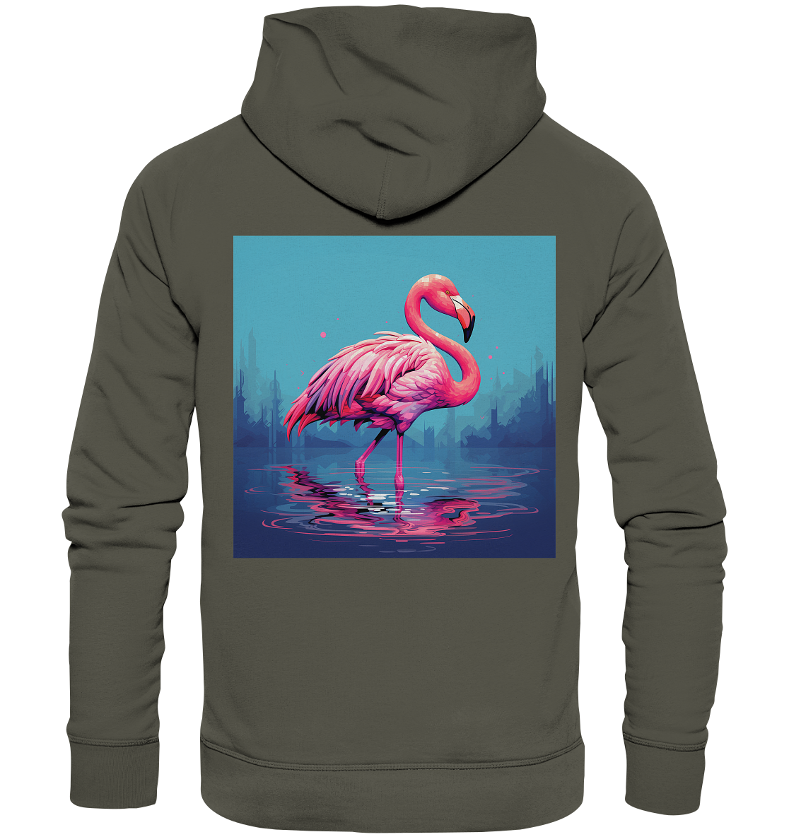 Flamingo - Organic Hoodie