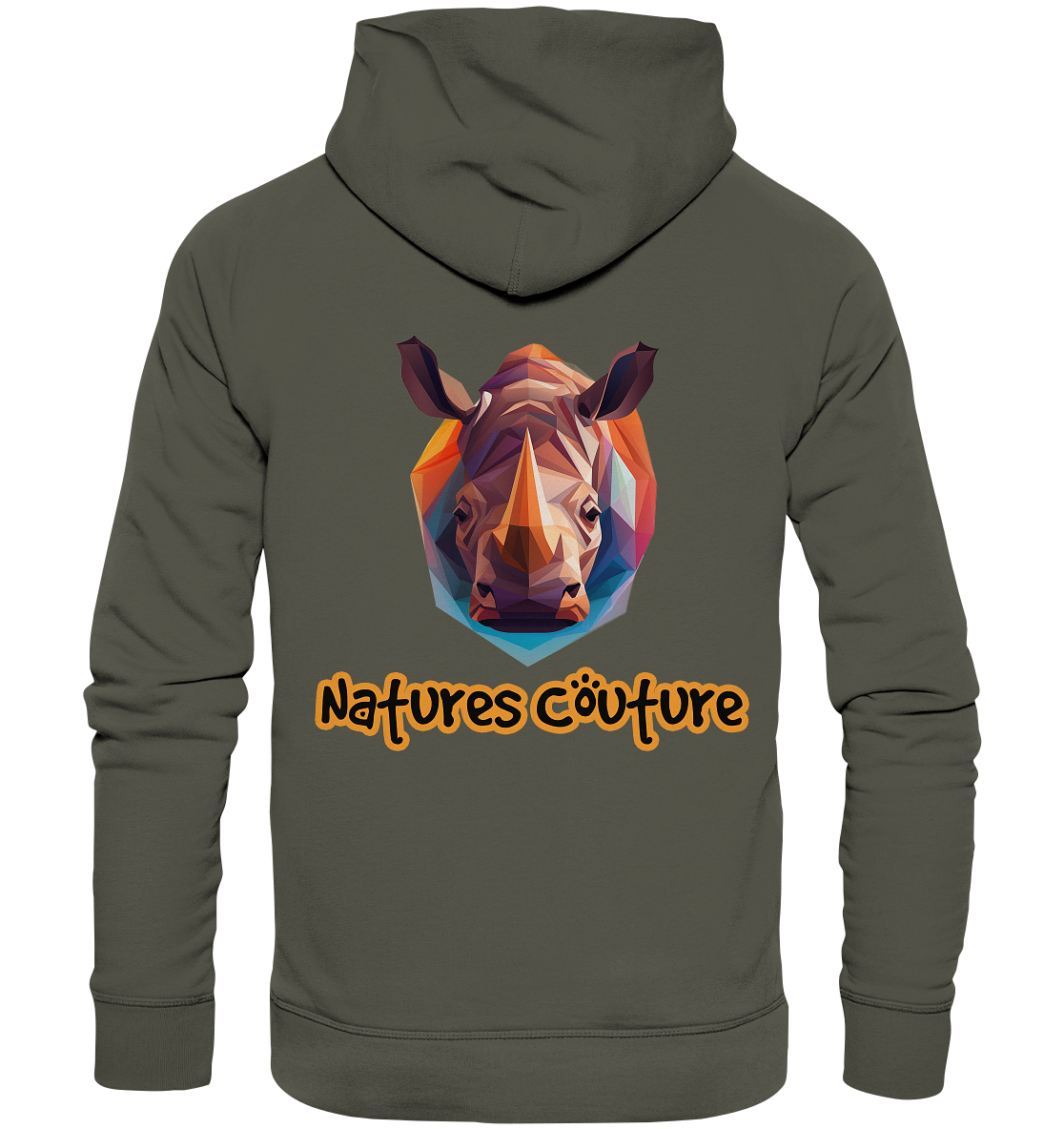 Logo Orange - Organic Hoodie