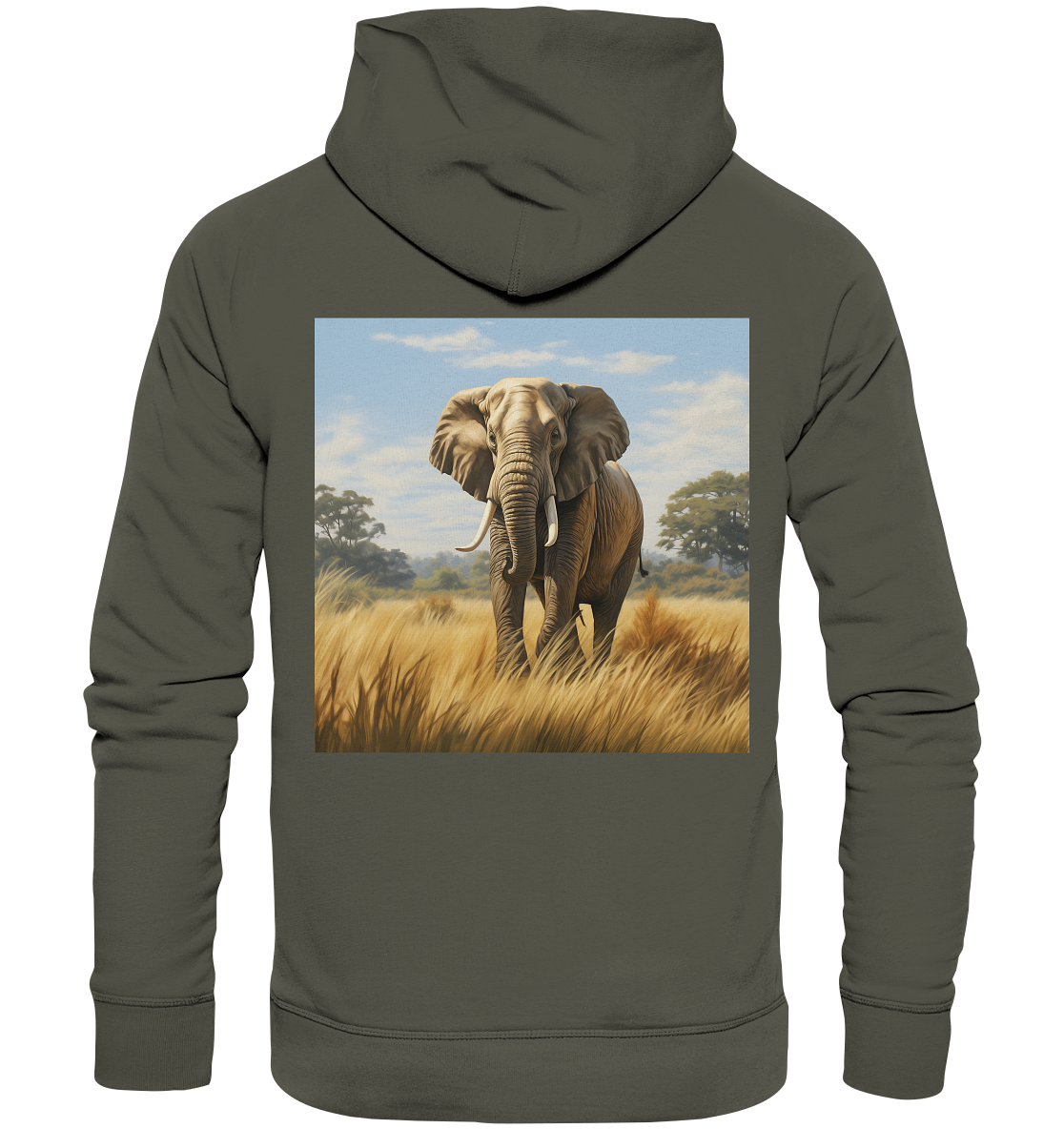 Elephant - Organic Hoodie