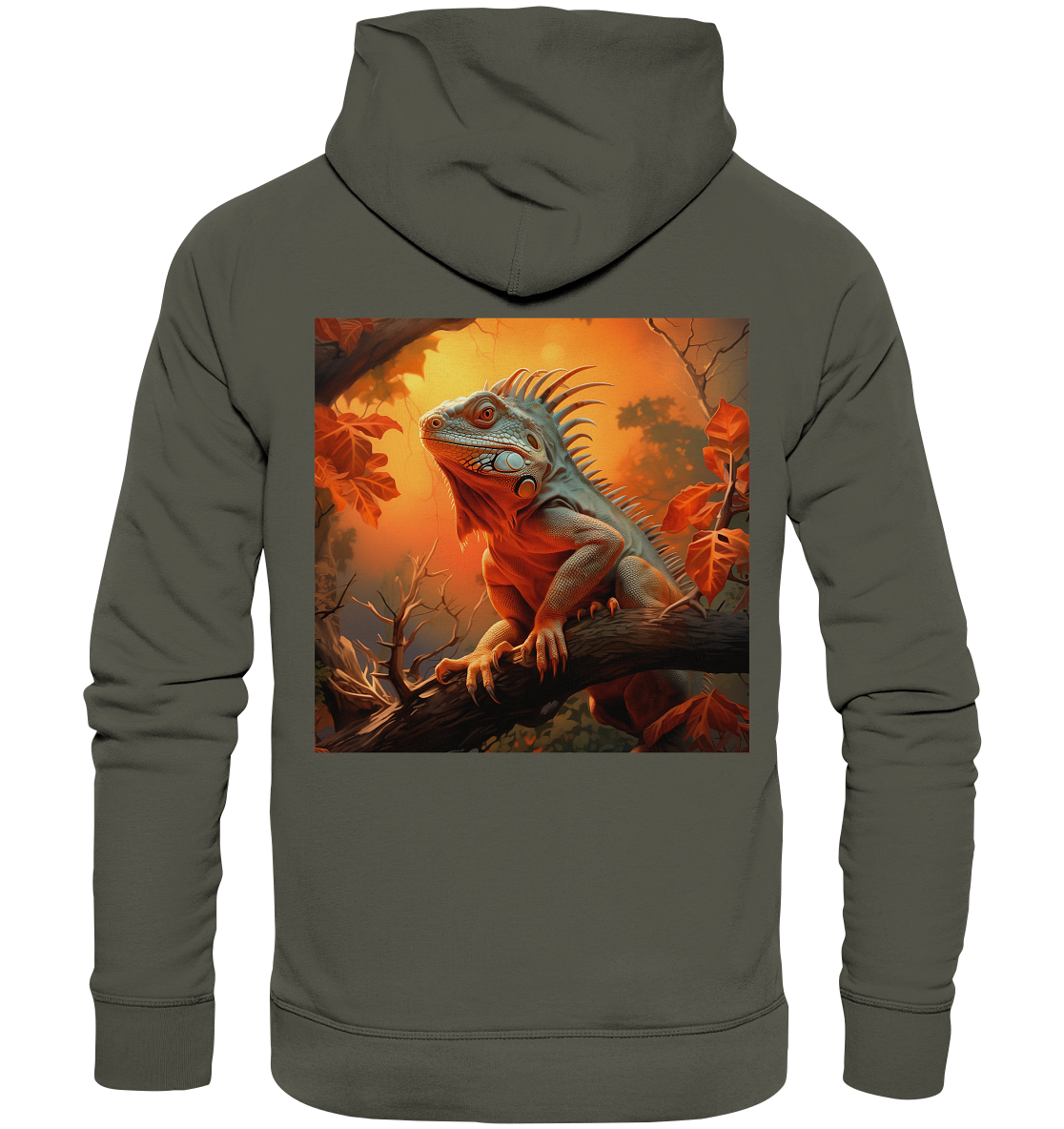 Iguana - Organic Hoodie