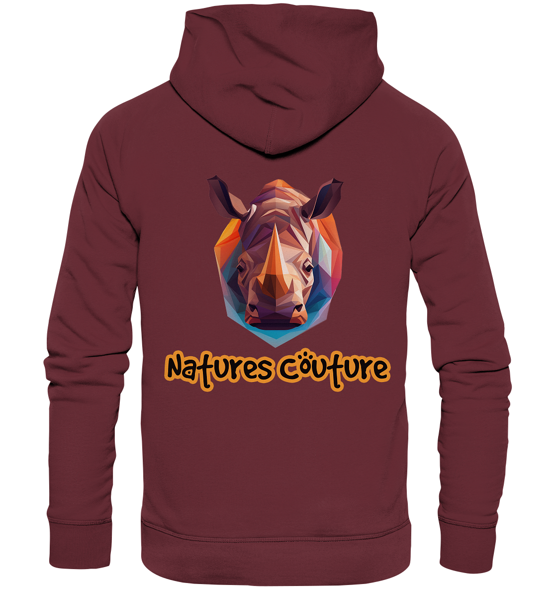 Logo Orange - Organic Hoodie