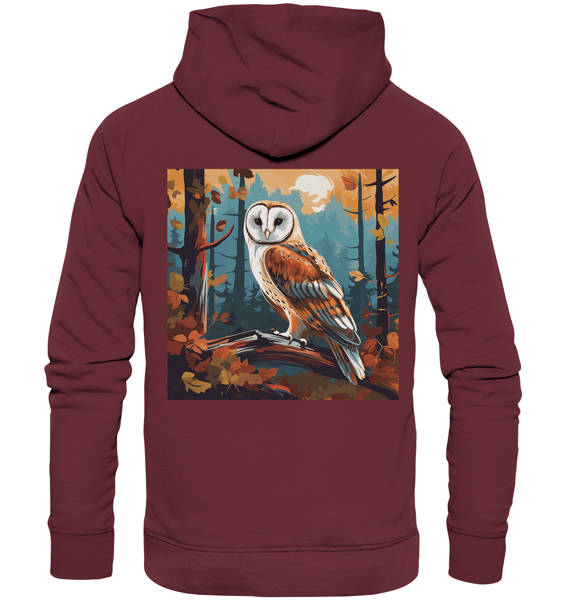 Barn owl - Organic Hoodie