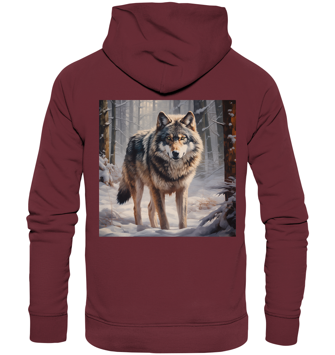 Wolf - Organic Hoodie