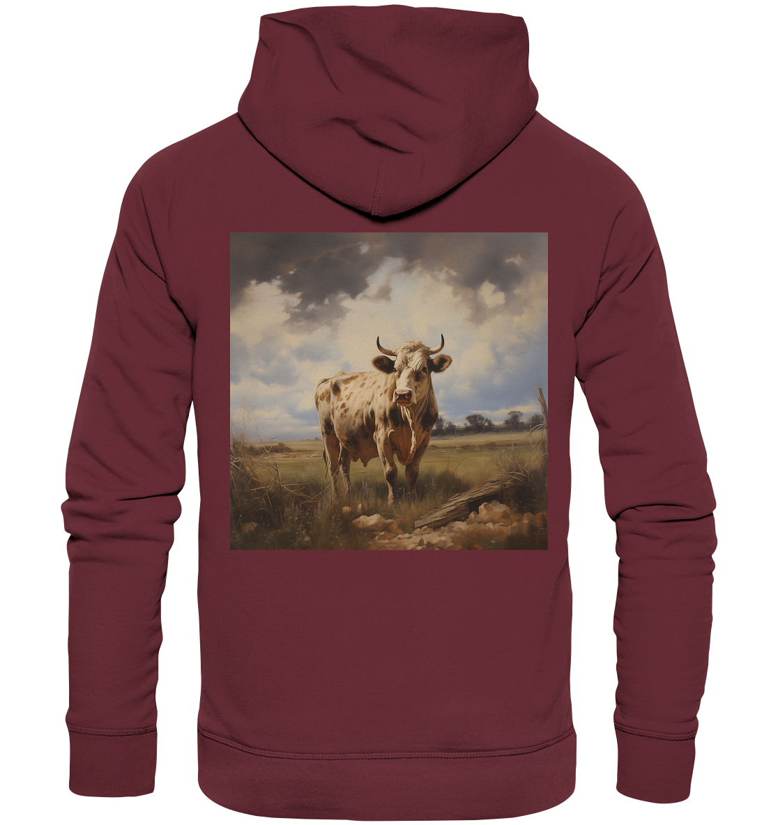 Cow - Organic Hoodie