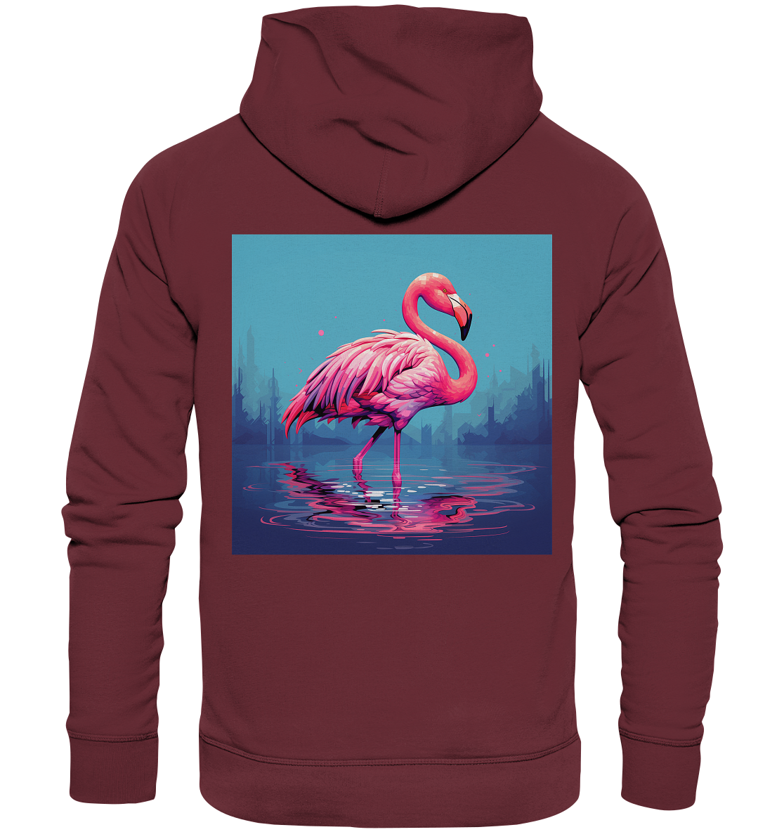 Flamingo - Organic Hoodie