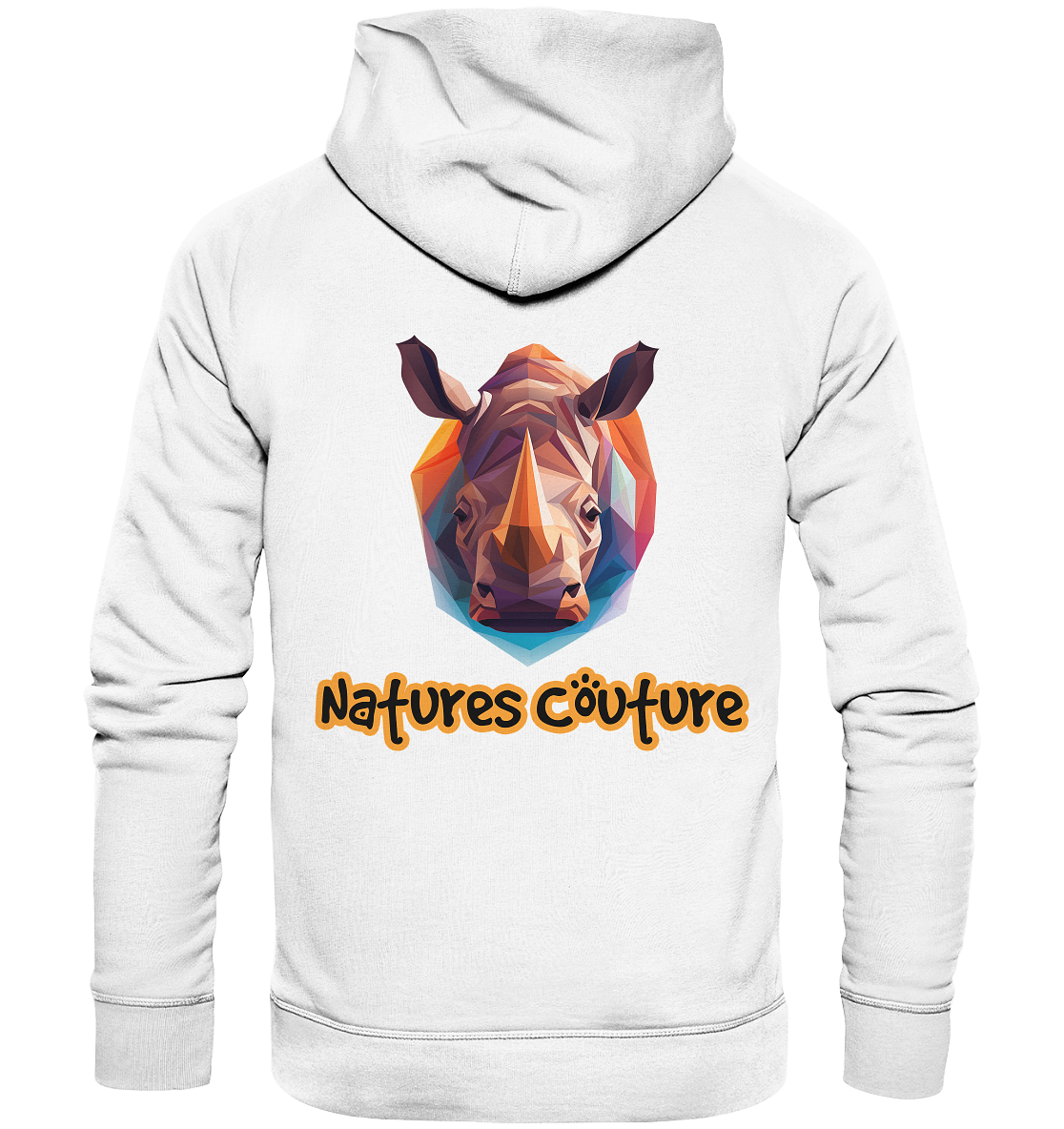 Logo Orange - Organic Hoodie