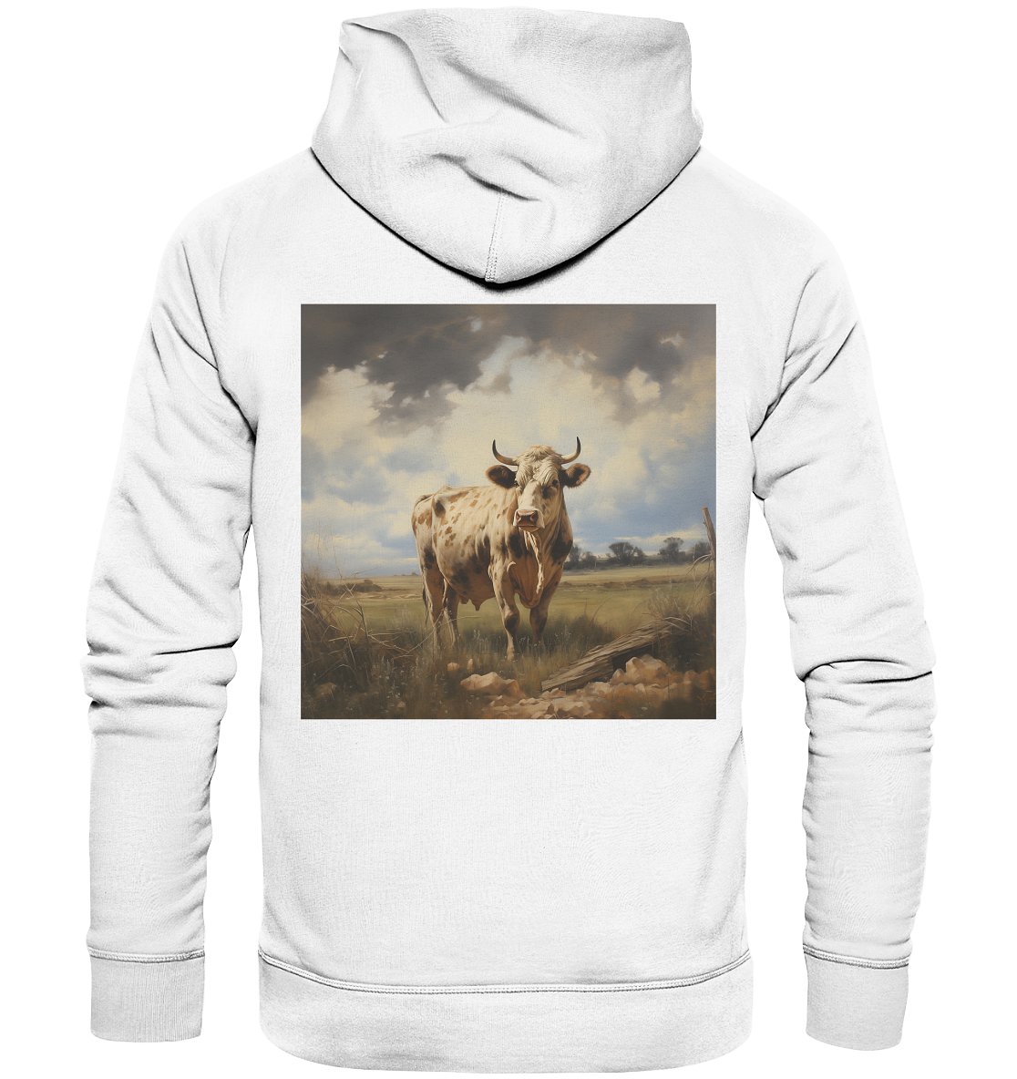 Cow - Organic Hoodie