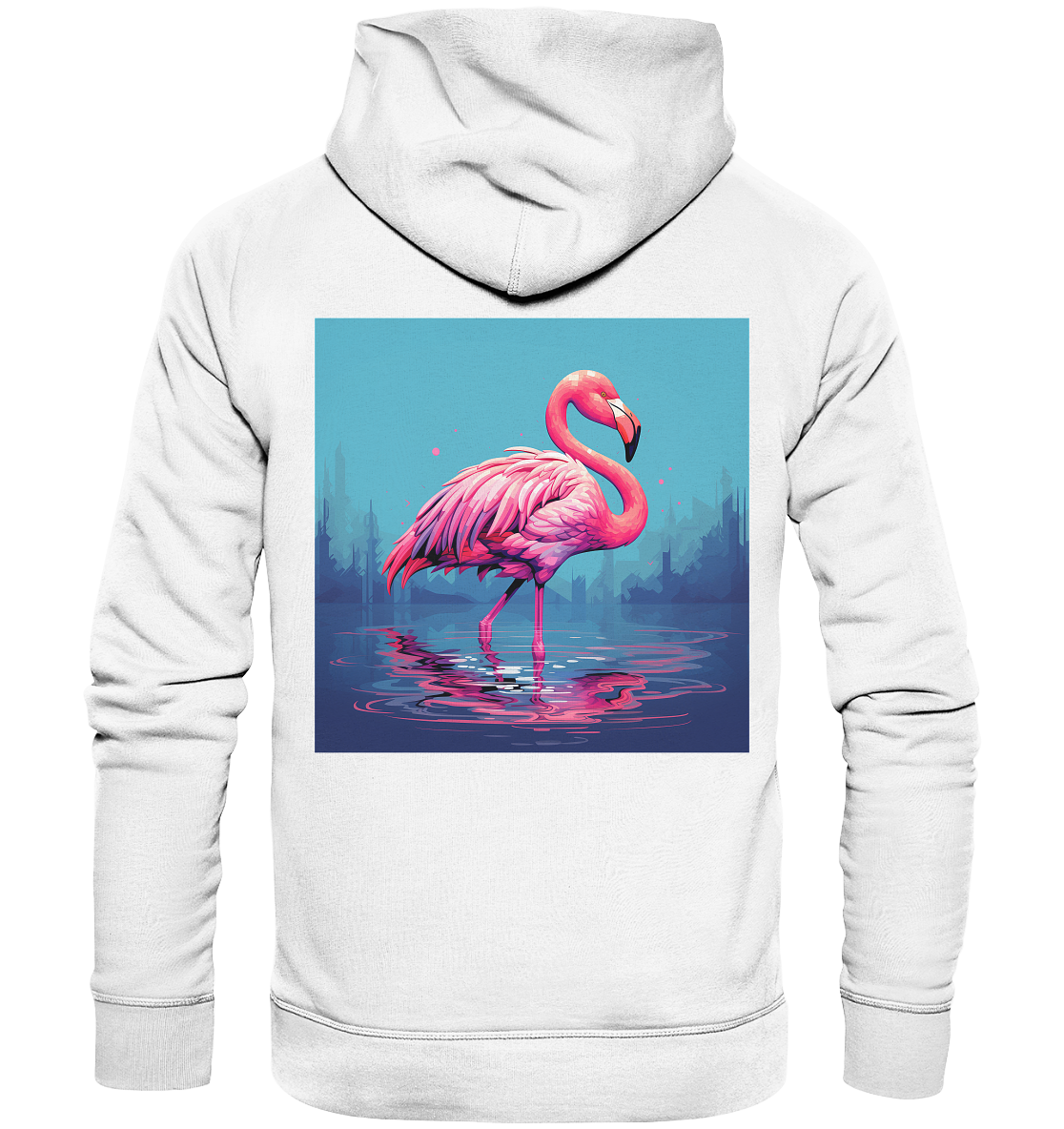 Flamingo - Organic Hoodie