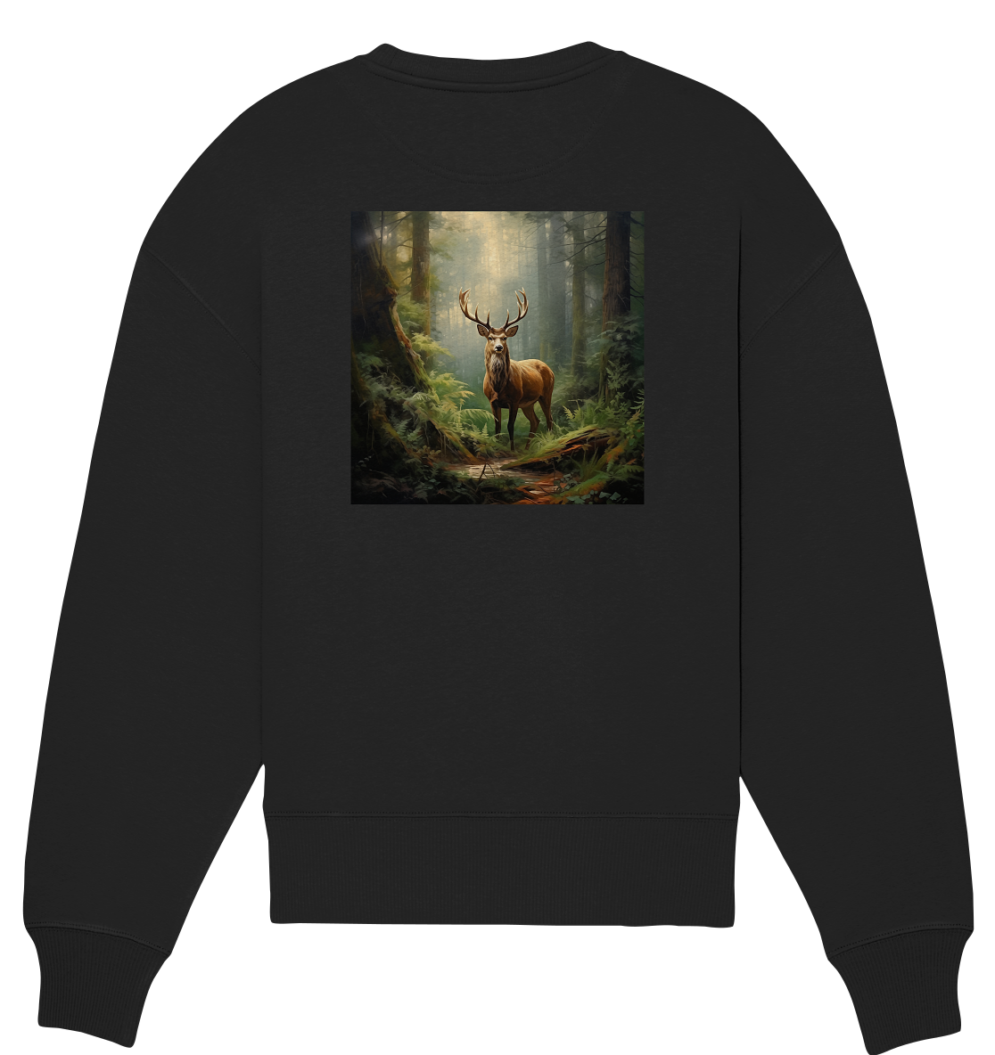 Deer - Organic Oversize Sweatshirt