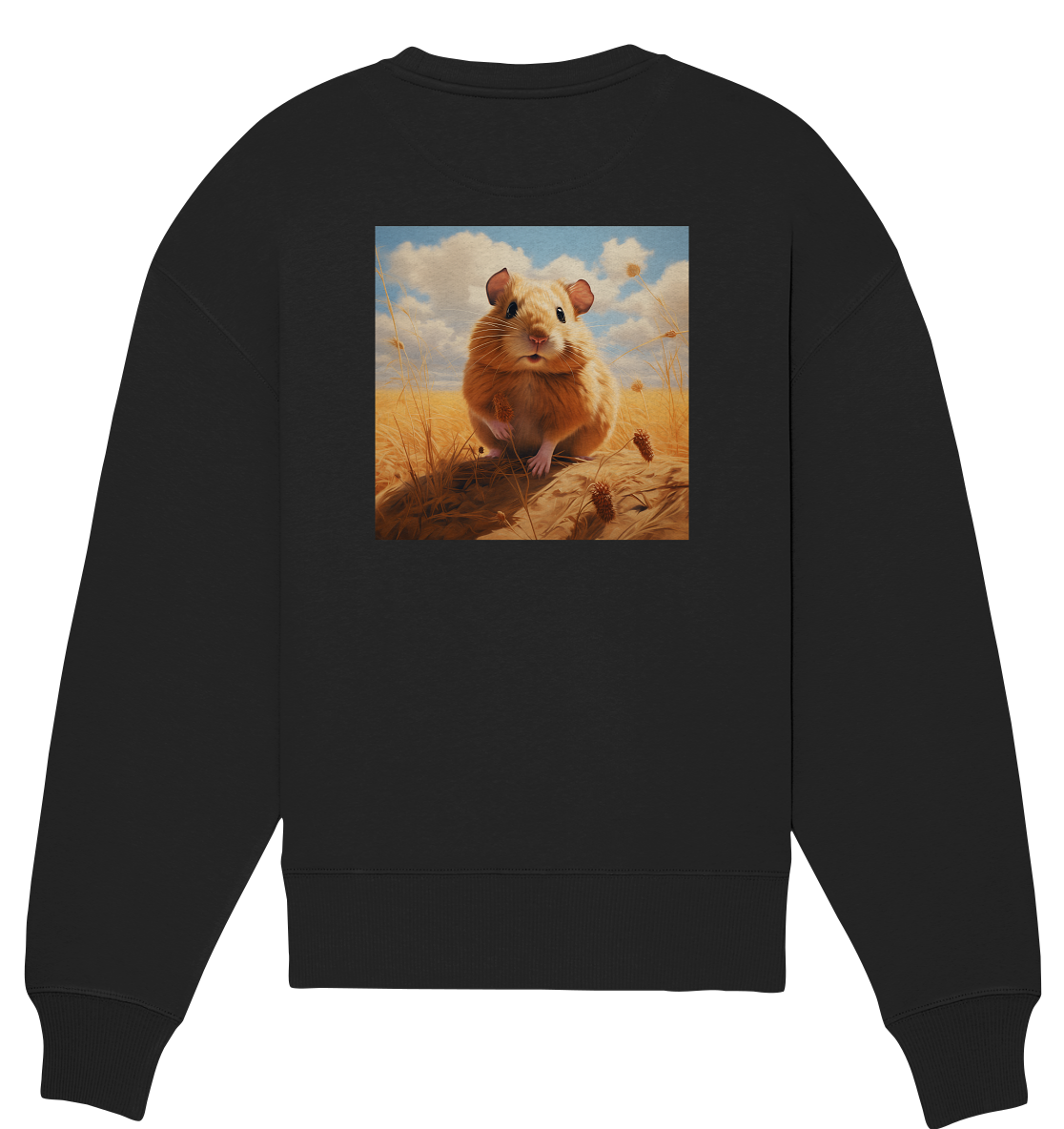 Hamster - Organic Oversize Sweatshirt