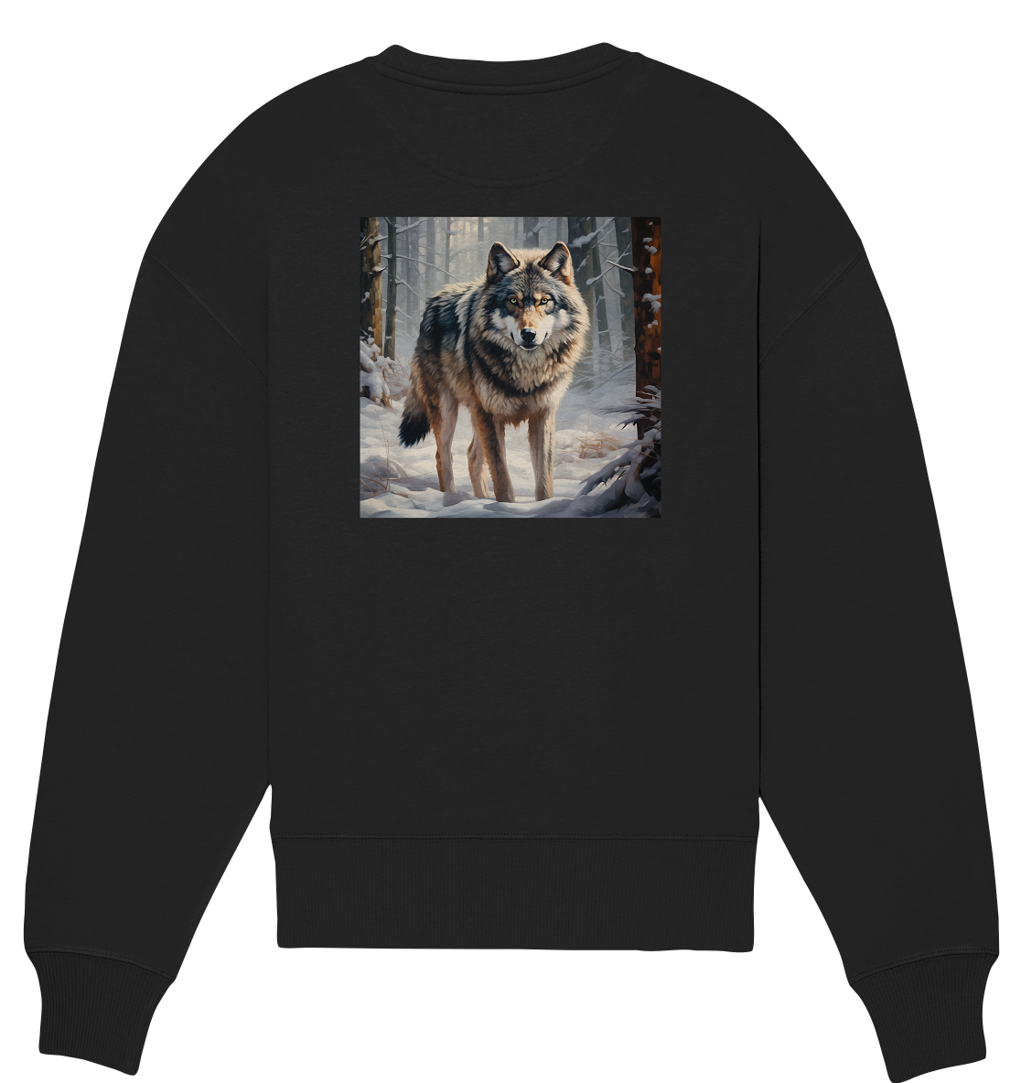 Wolf - Organic Oversize Sweatshirt