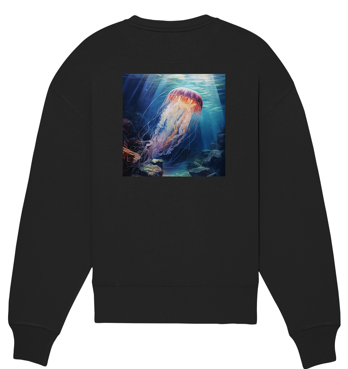 Jellyfish - Organic Oversize Sweatshirt