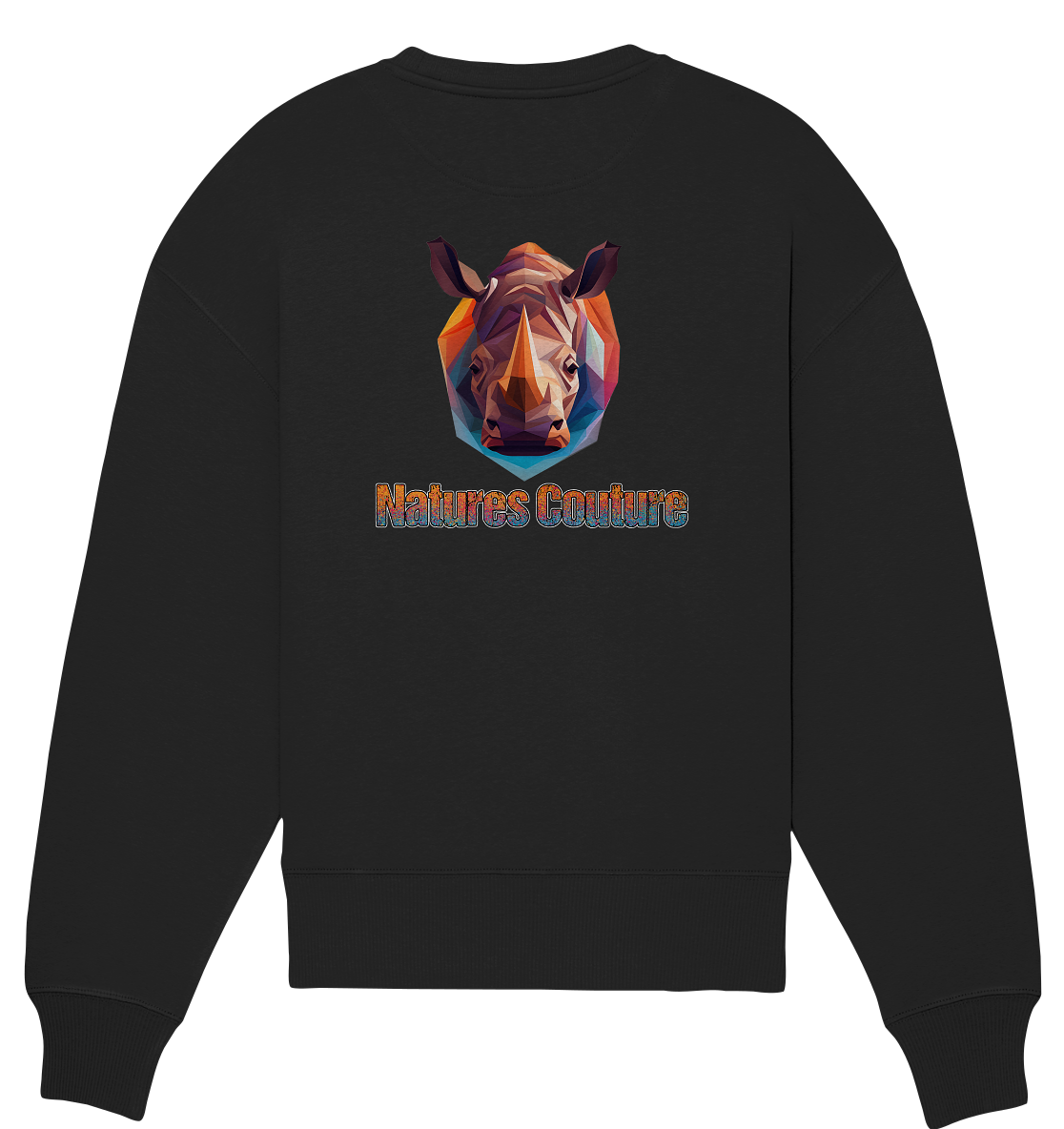 Logo Bunt - Organic Oversize Sweatshirt