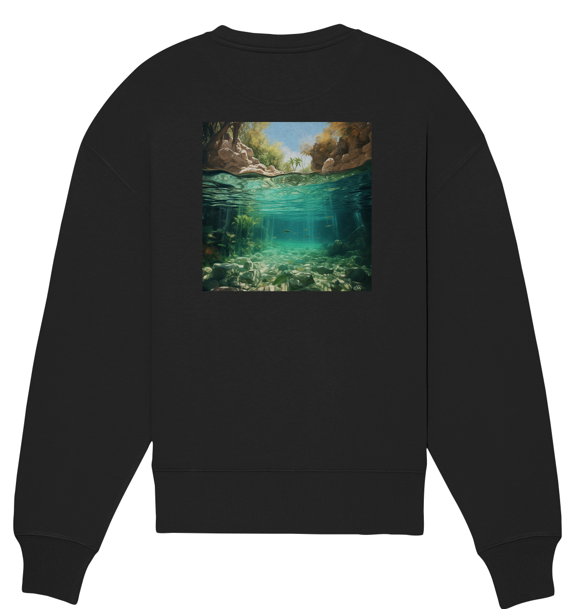 River - Organic Oversize Sweatshirt