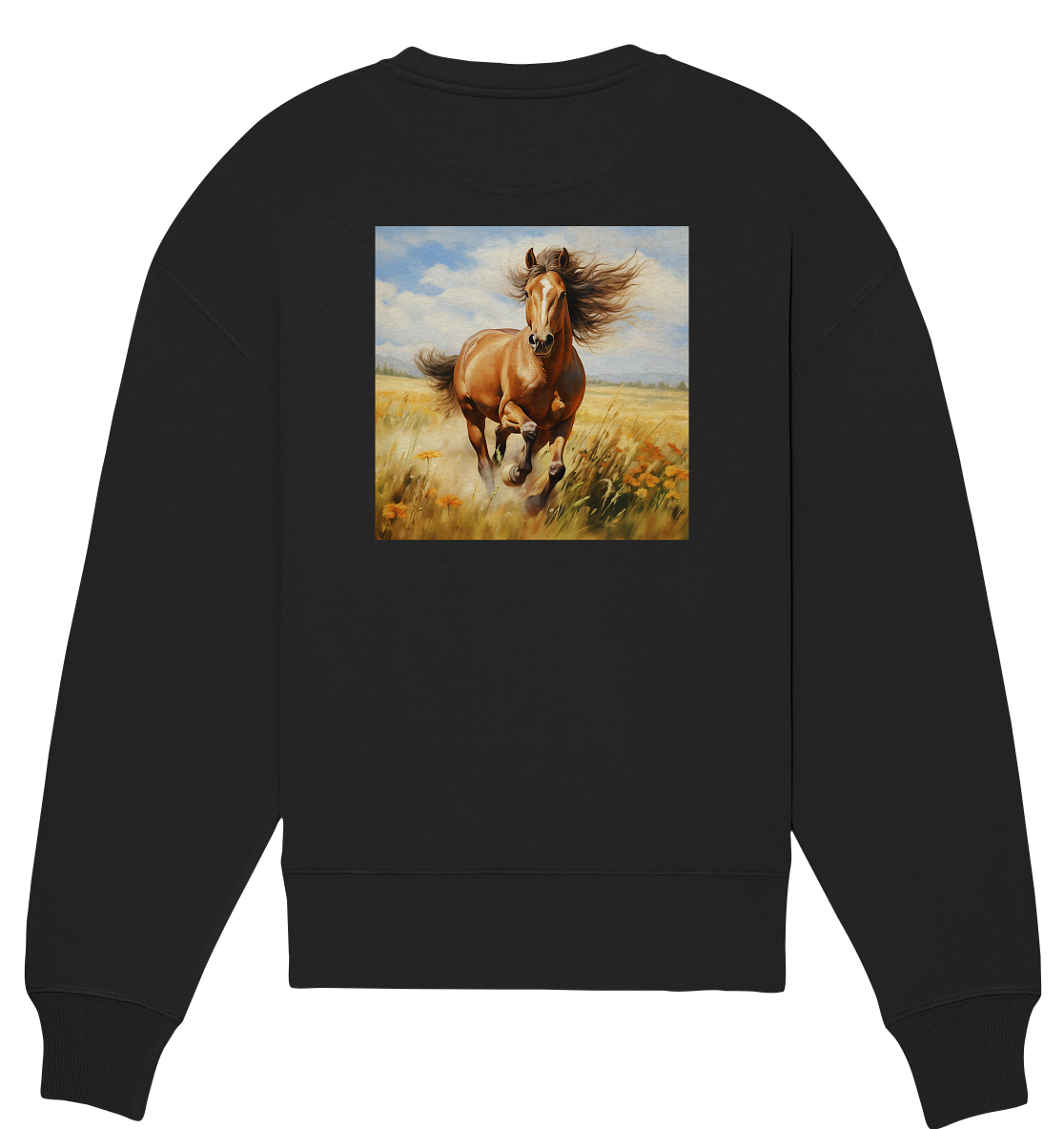 Horse - Organic Oversize Sweatshirt