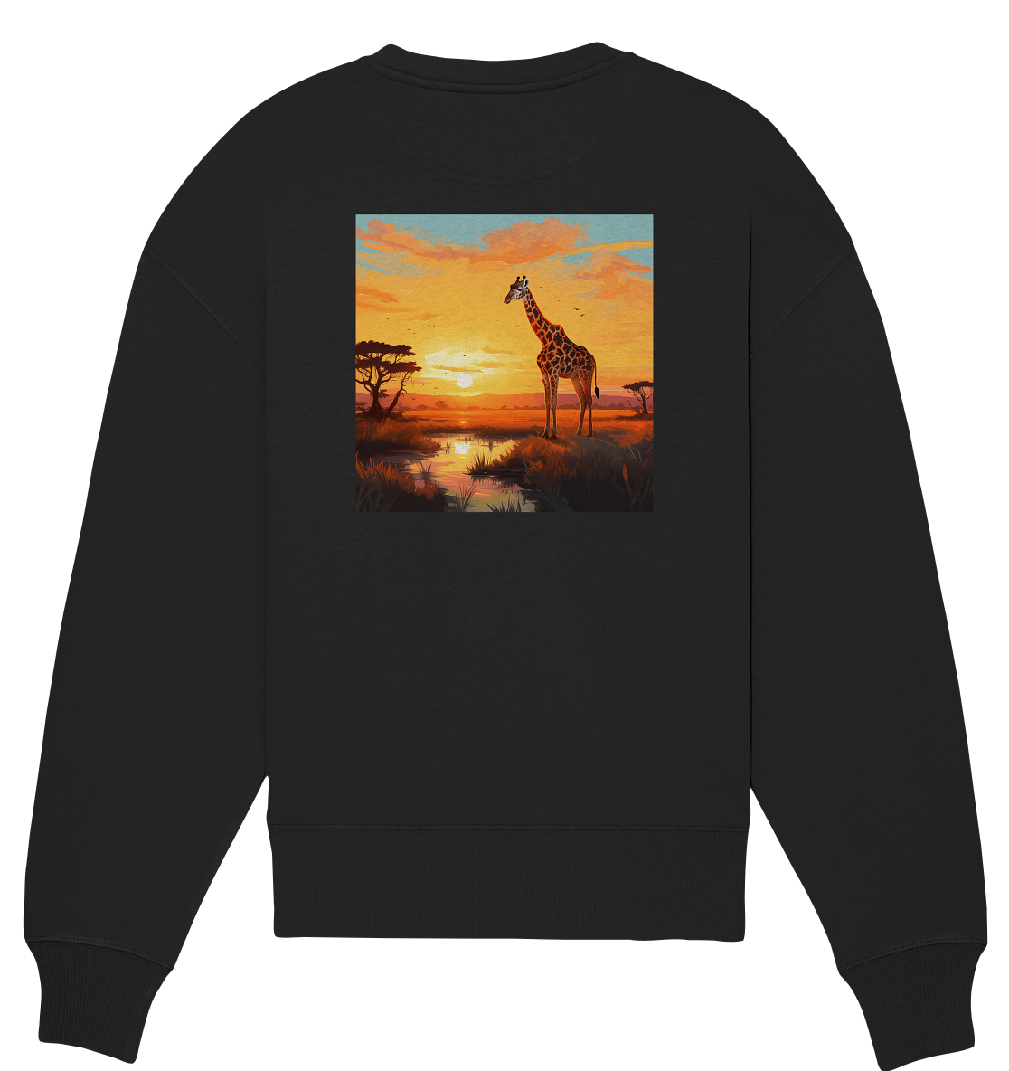 Giraffe - Organic Oversize Sweatshirt
