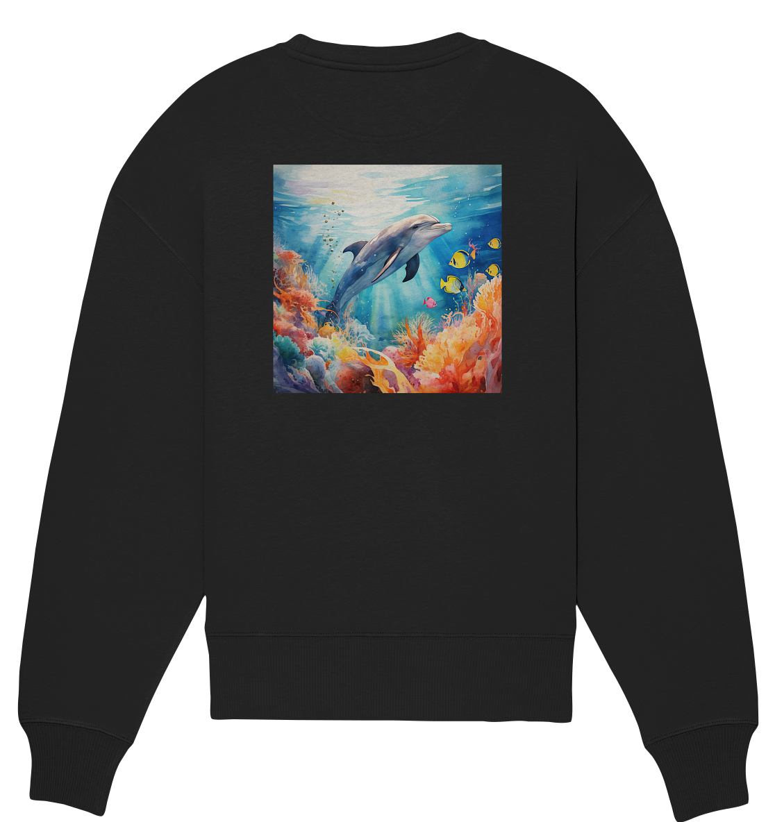 Dolphin - Organic Oversize Sweatshirt