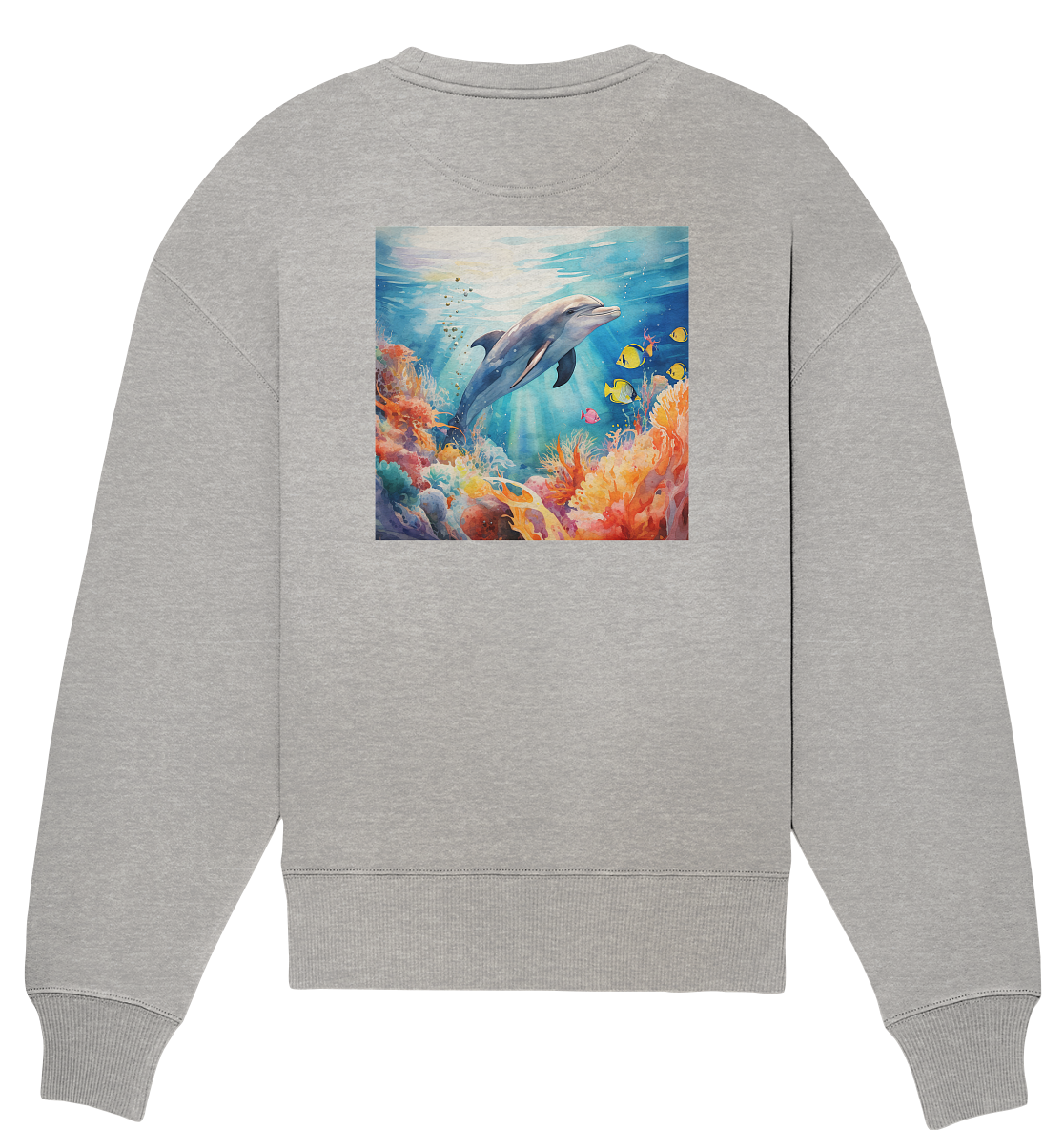 Dolphin - Organic Oversize Sweatshirt