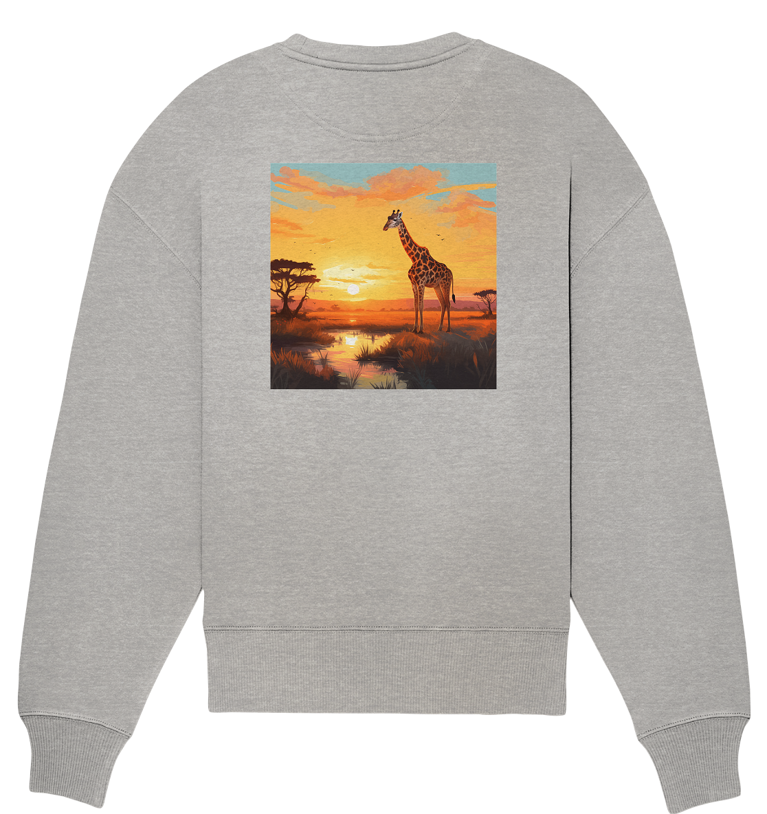 Giraffe - Organic Oversize Sweatshirt