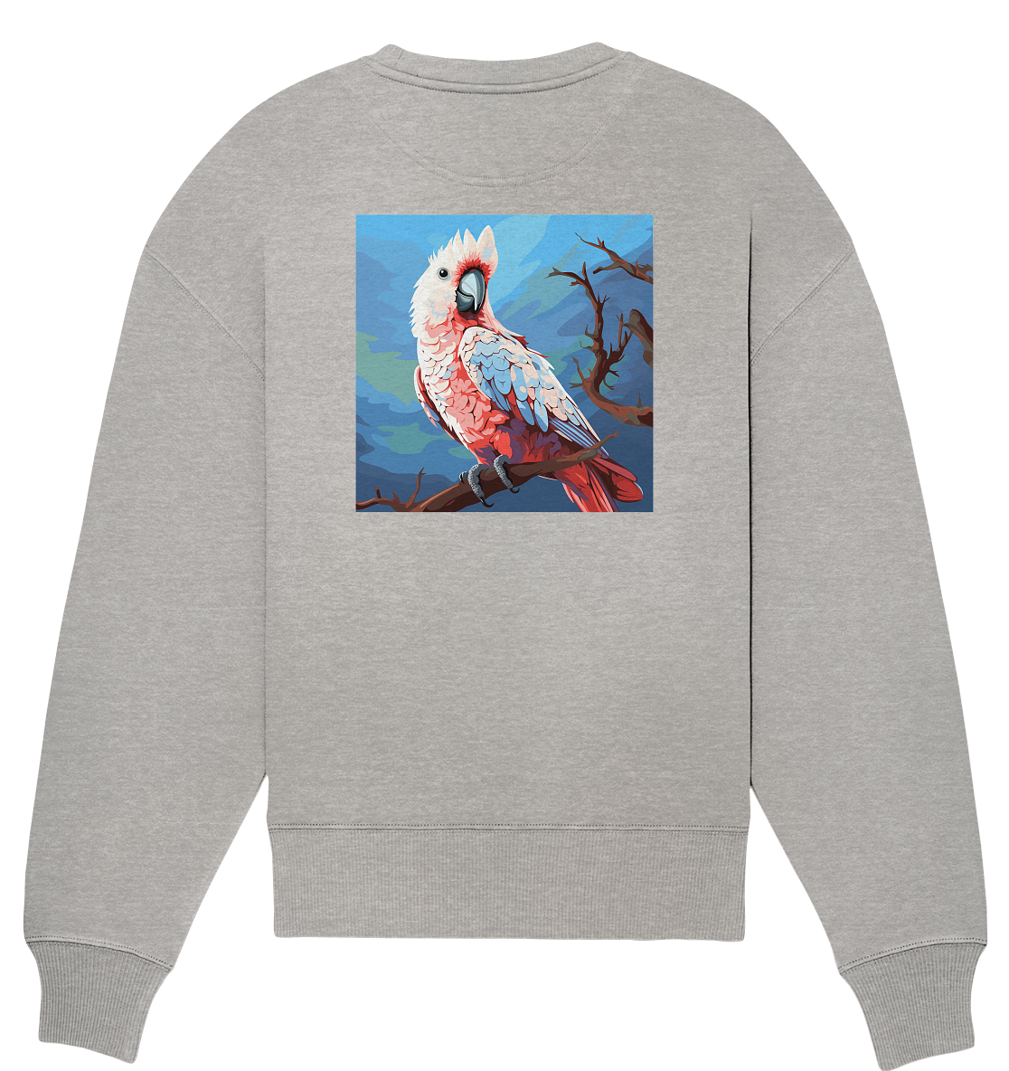 Cockatoo - Organic Oversize Sweatshirt
