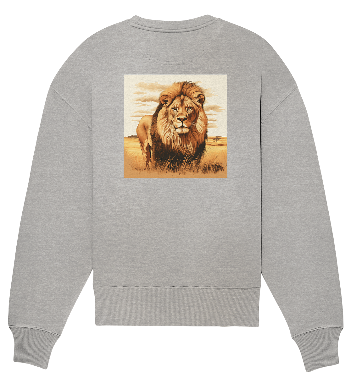 Lion - Organic Oversize Sweatshirt