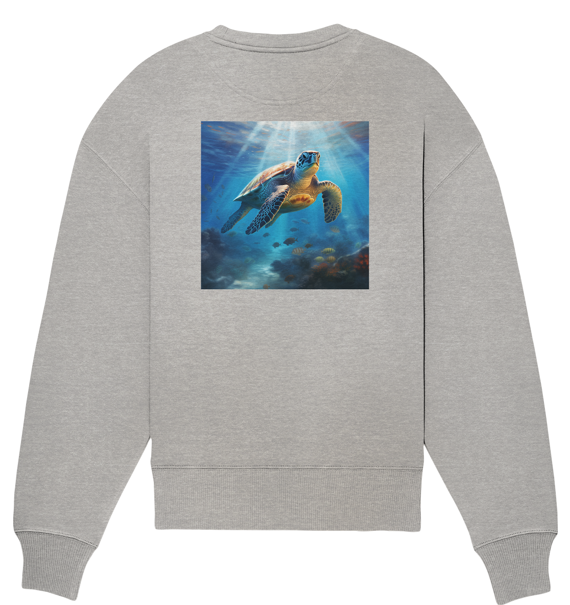 Turtle - Organic Oversize Sweatshirt