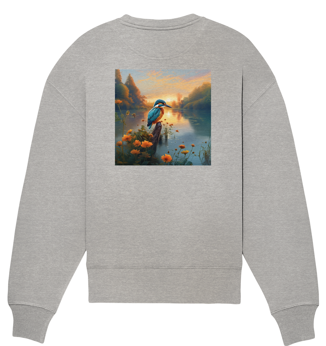 Kingfisher - Organic Oversize Sweatshirt
