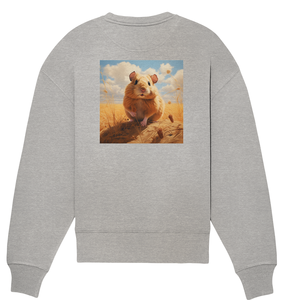 Hamster - Organic Oversize Sweatshirt