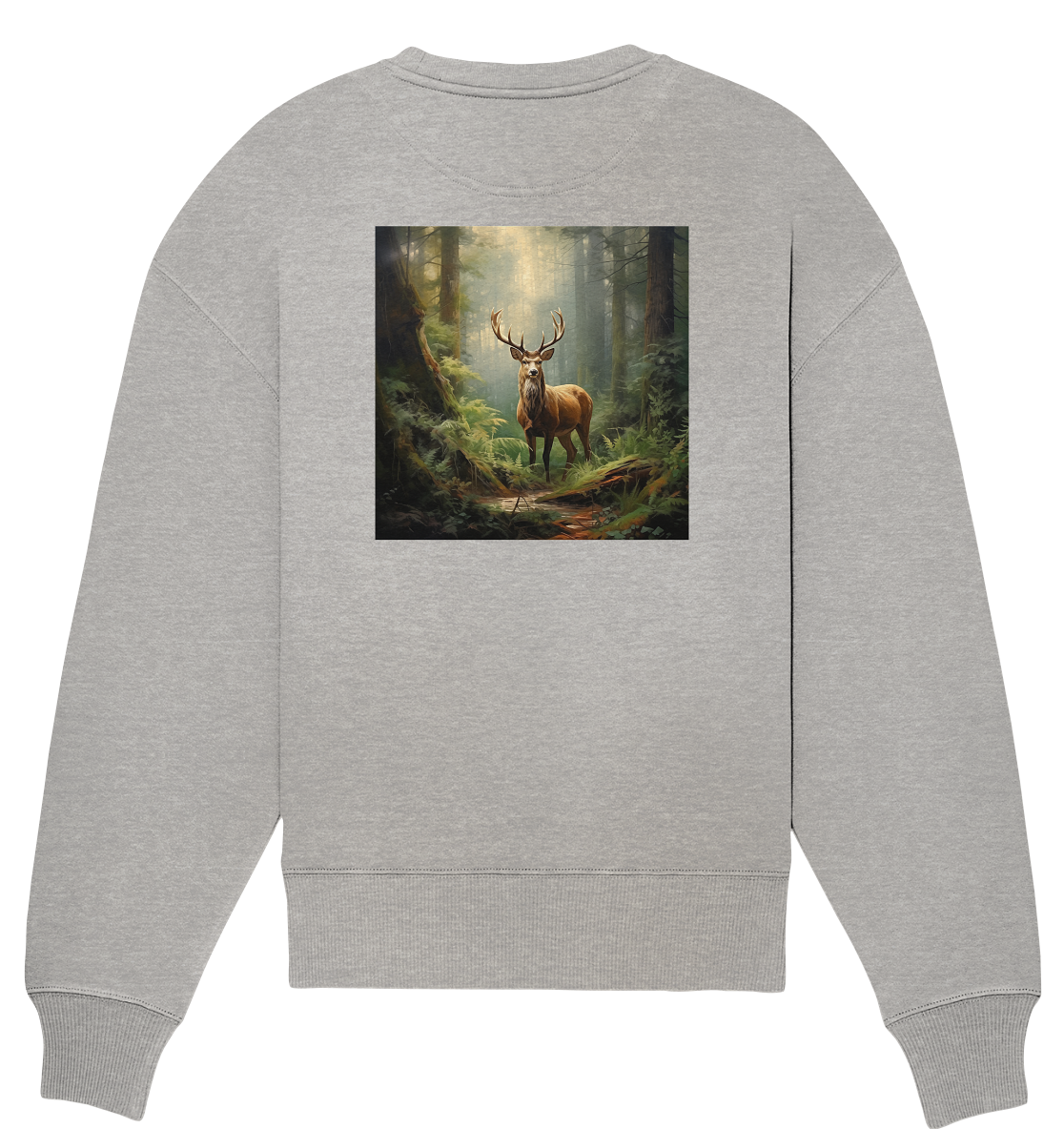 Deer - Organic Oversize Sweatshirt