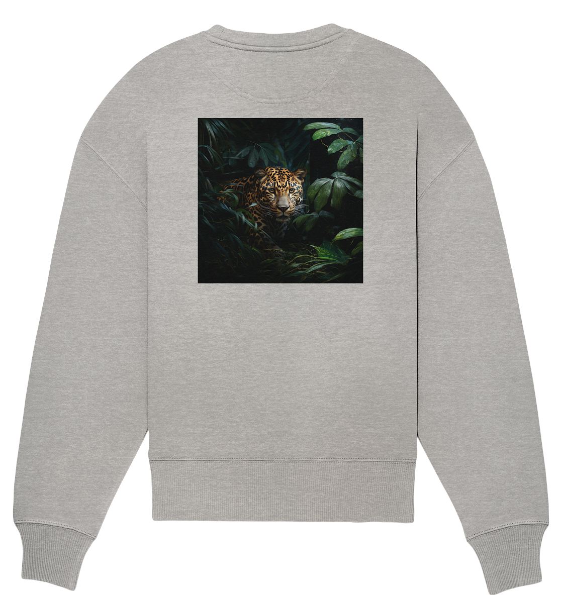 Amur Leopard - Organic Oversize Sweatshirt