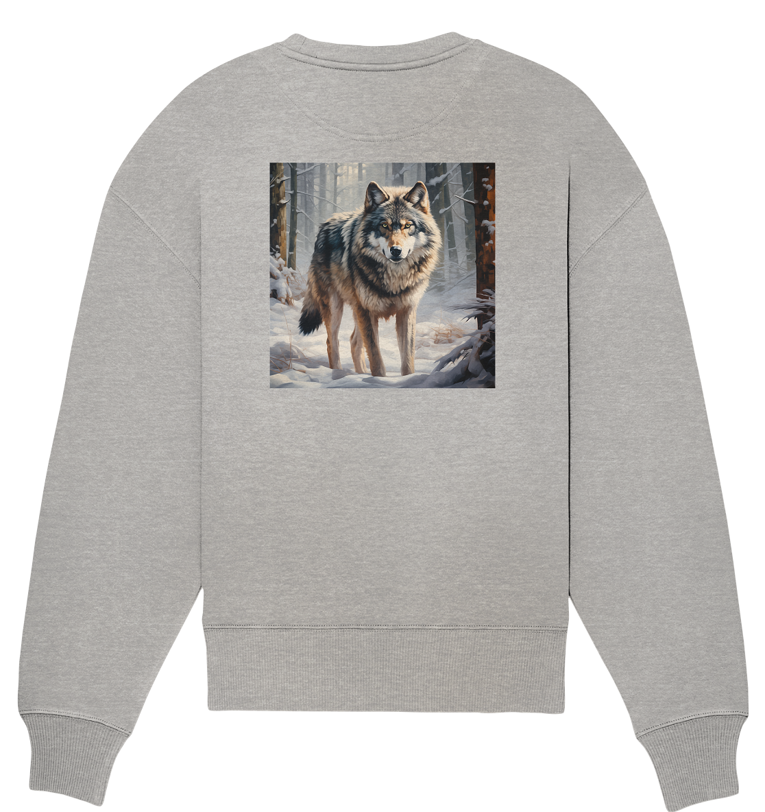 Wolf - Organic Oversize Sweatshirt